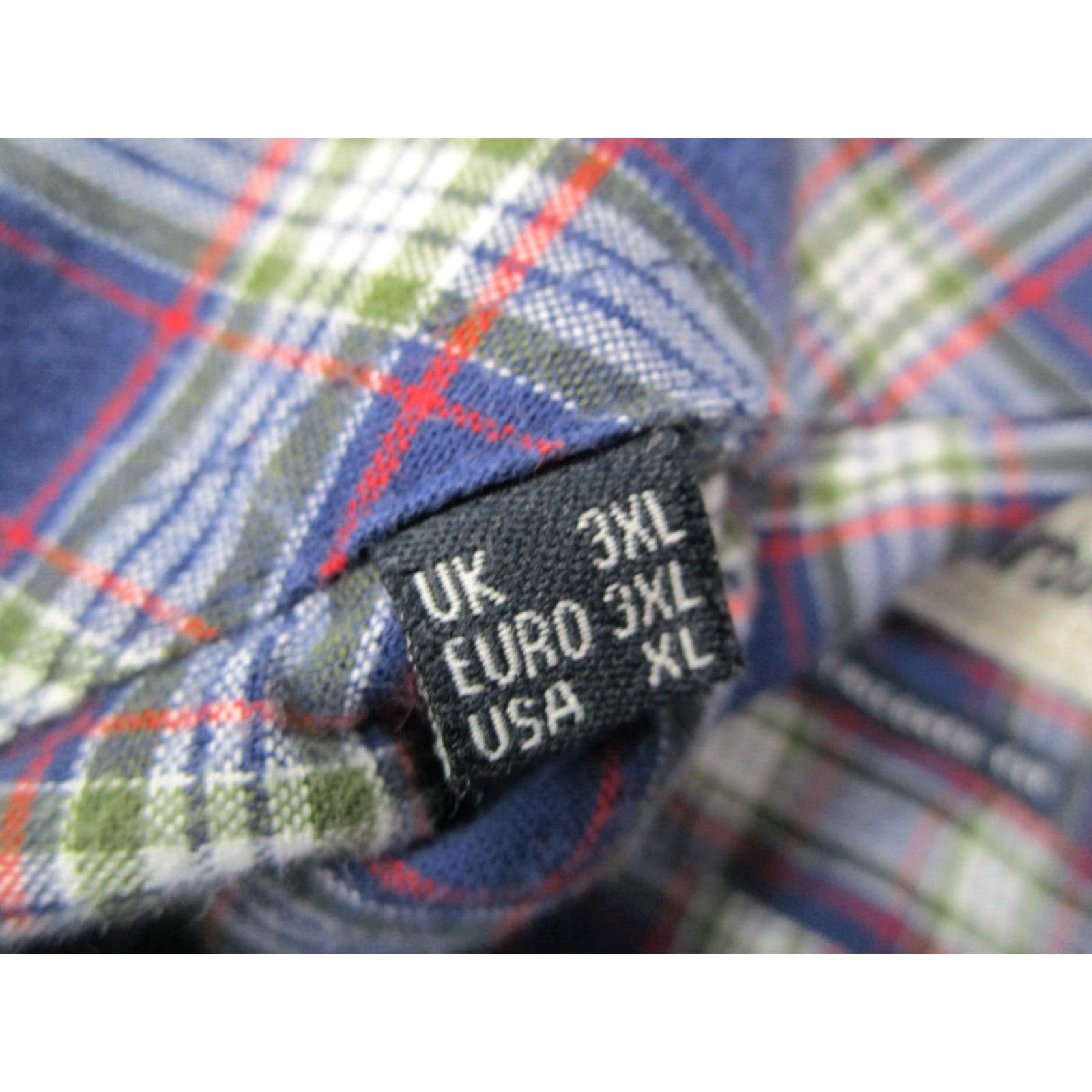 Barbour Barbour Shirt Men XL Blue Plaid Button-Up Warren Tailored Fit Long Sleeve Casual Shirt Size US XL / EU 56 / 4 - 5 Thumbnail
