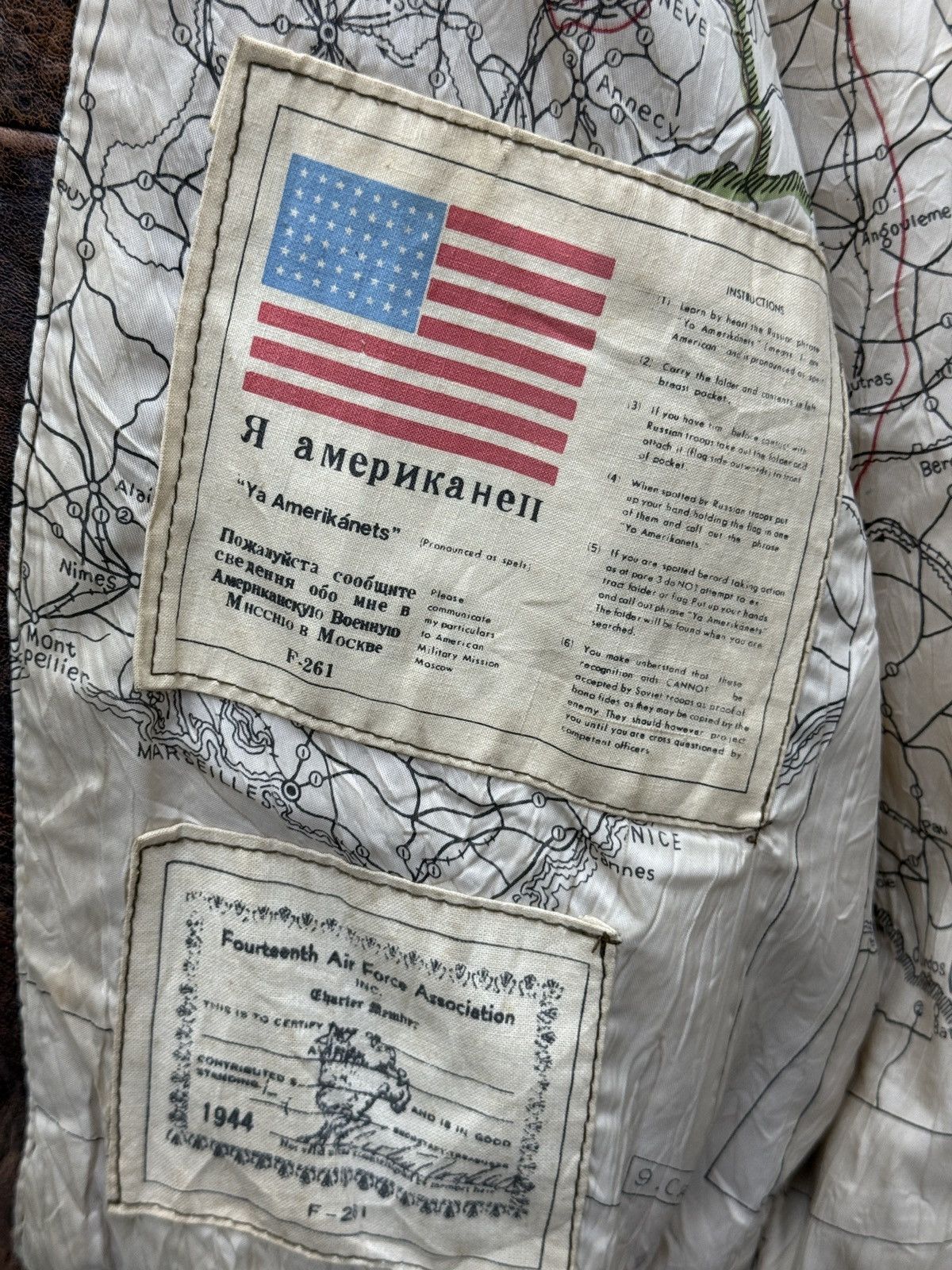 Vintage 🔥🔥💥STEALS VTG GREEN LEAF US AIR FORCE JACKET Size US L / EU 52-54 / 3 - 9 Thumbnail