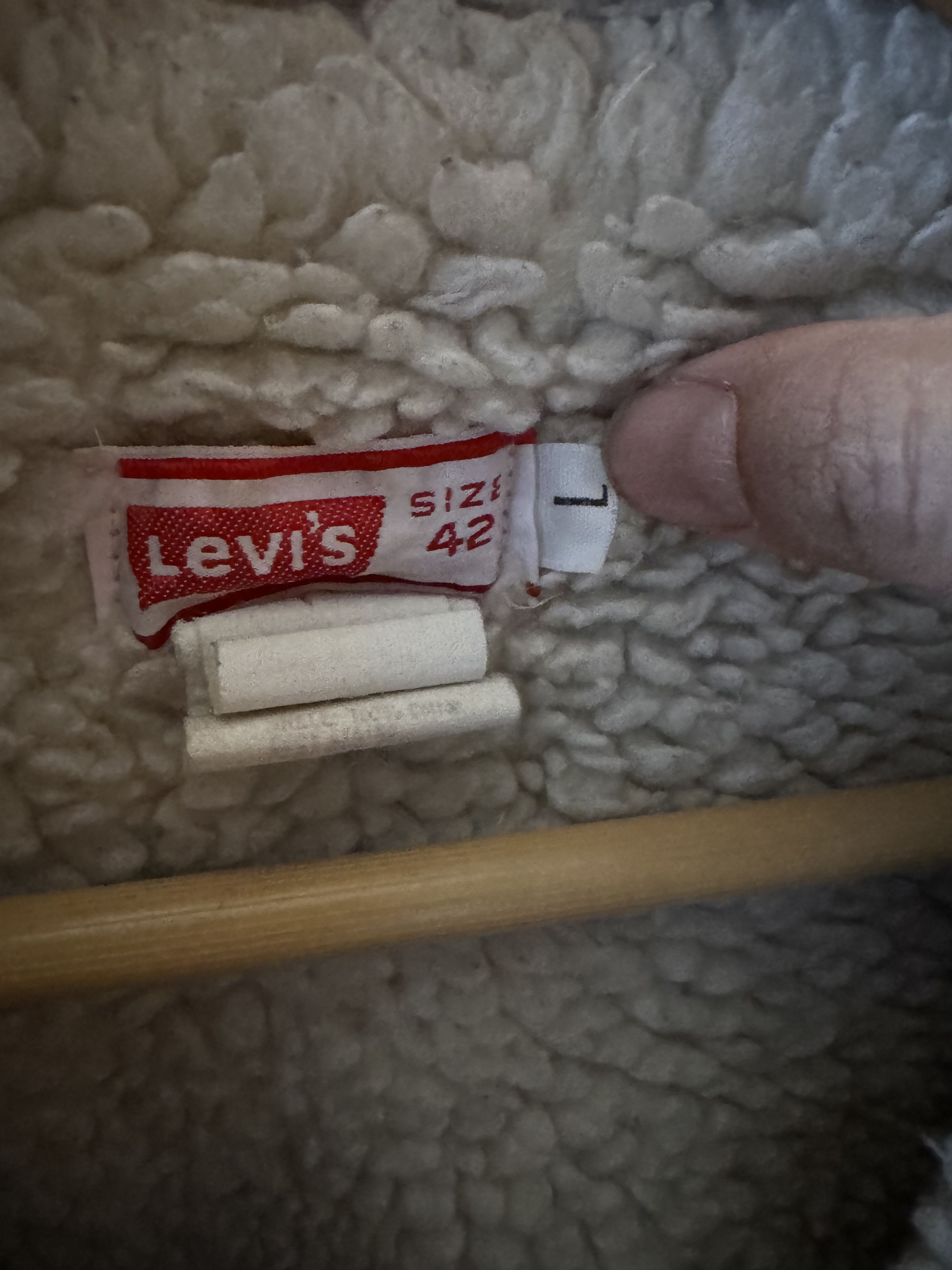 Levi's Vintage Clothing Vintage Levi’s Orange Label Sherpa Jacket Size US L / EU 52-54 / 3 - 3 Thumbnail