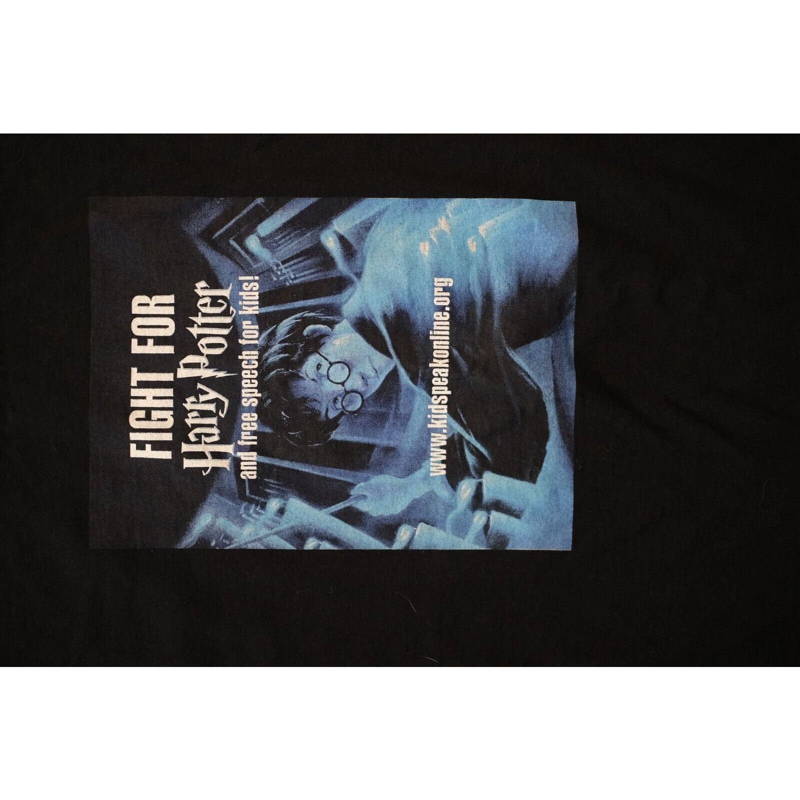 Universal Studios × Warner Bros Vintage 2000s Fruit Loom Harry Potter Promo Shirt L Black Size US L / EU 52-54 / 3 - 3 Thumbnail