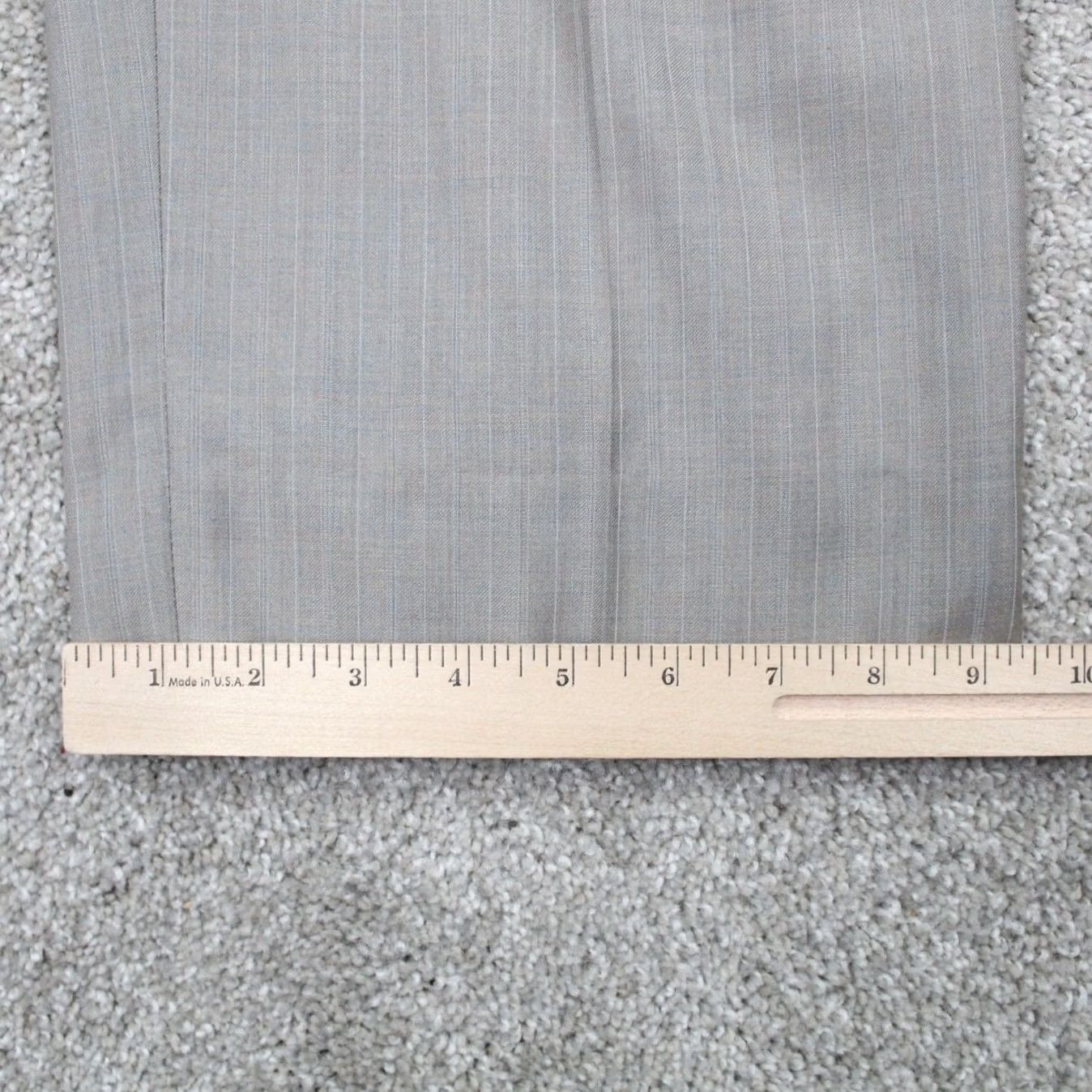 Vintage Zandello Dress Pants Mens 36 Regular Beige Pleated Rayon/Polyester Straight Leg Dress Pants Mens 36 Beige 90s Style Size US 36 / EU 52 - 5 Thumbnail