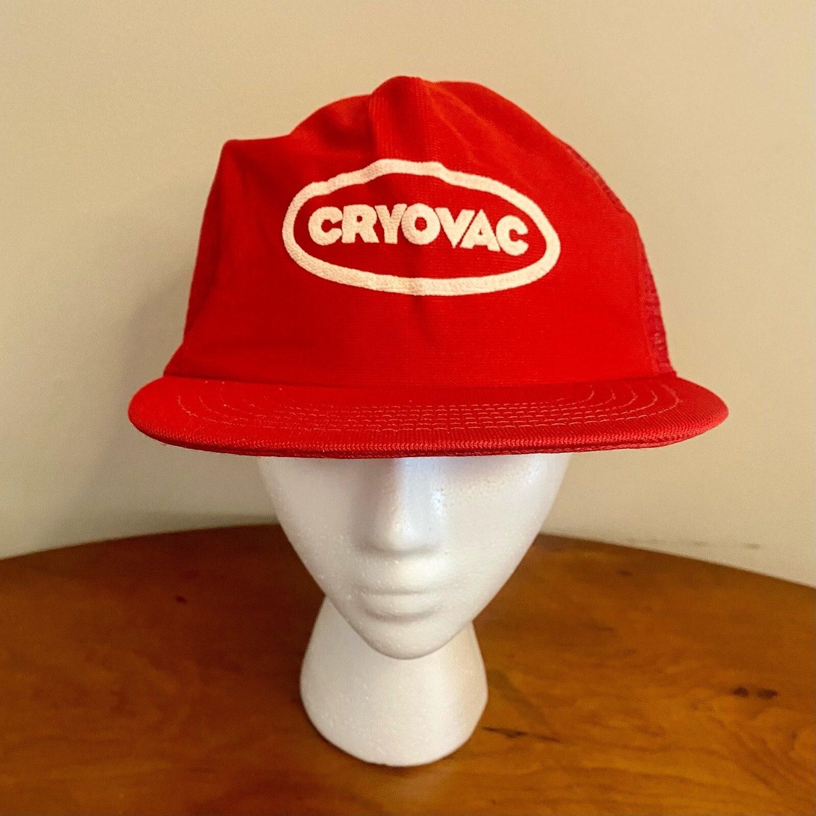 Vintage Cryovac Vintage Red Trucker Hat Cap Mens Unisex One Size Size ONE SIZE - 2 Thumbnail