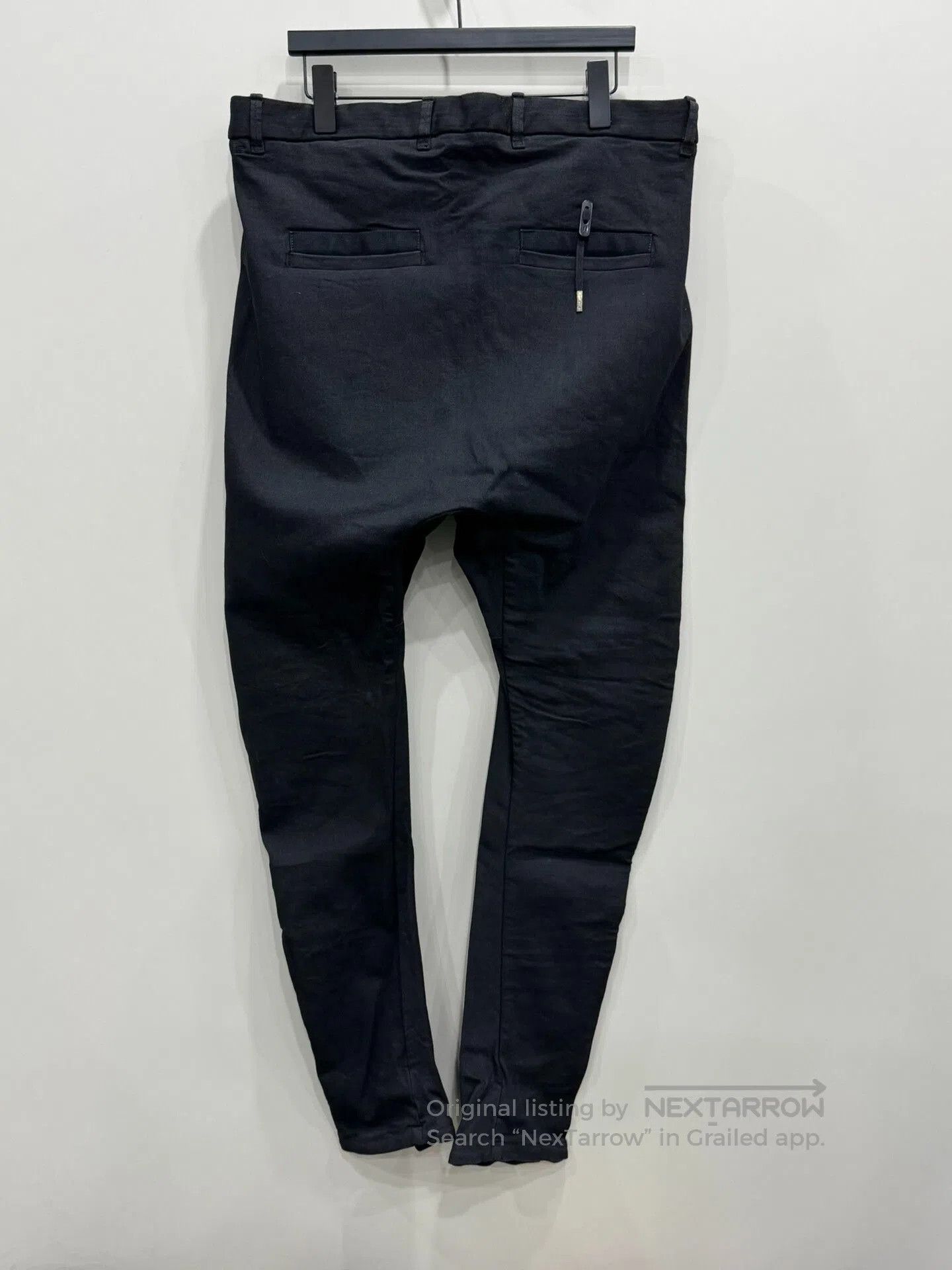 Boris Bidjan Saberi BORIS BIDJAN SABERI P14 Waxed Pants. Size US 44 / EU 60 - 2 Thumbnail