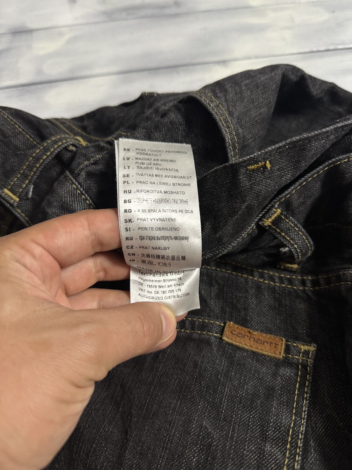 Carhartt Rare Jeans Carhartt Denim Ziggy Pants Y2K Style Size US 33 - 12 Thumbnail