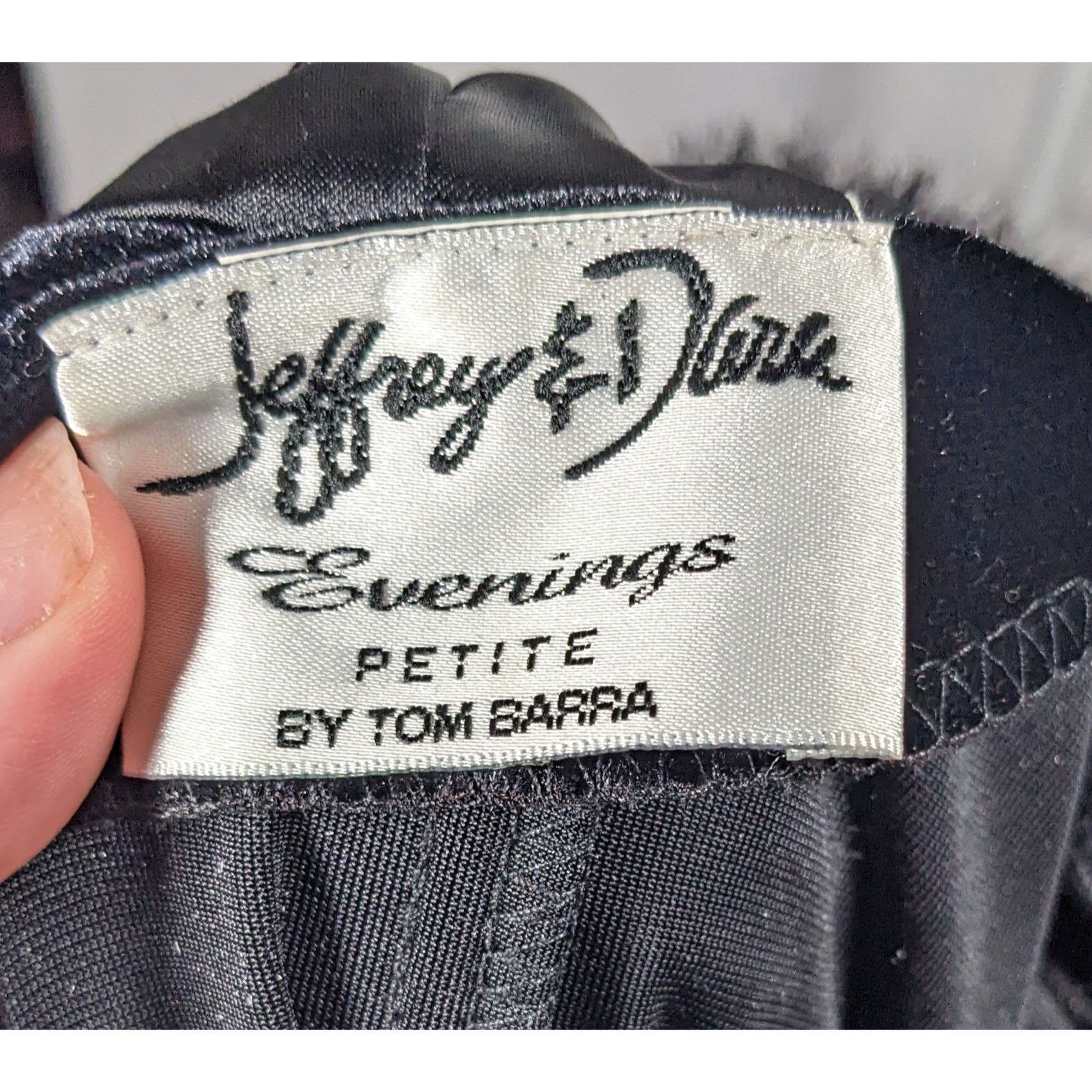 Other Vintage Gothic Jeffrey & Dara Evenings By Tom Barra Velvet H Size ONE SIZE - 11 Thumbnail