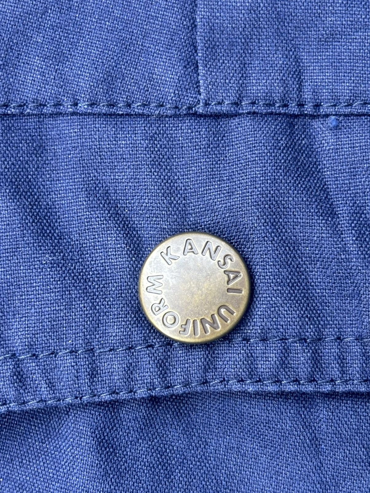 Kansai Yamamoto Vintage Kansai Uniform Casual Pants Navy Size US 30 / EU 46 - 4 Thumbnail