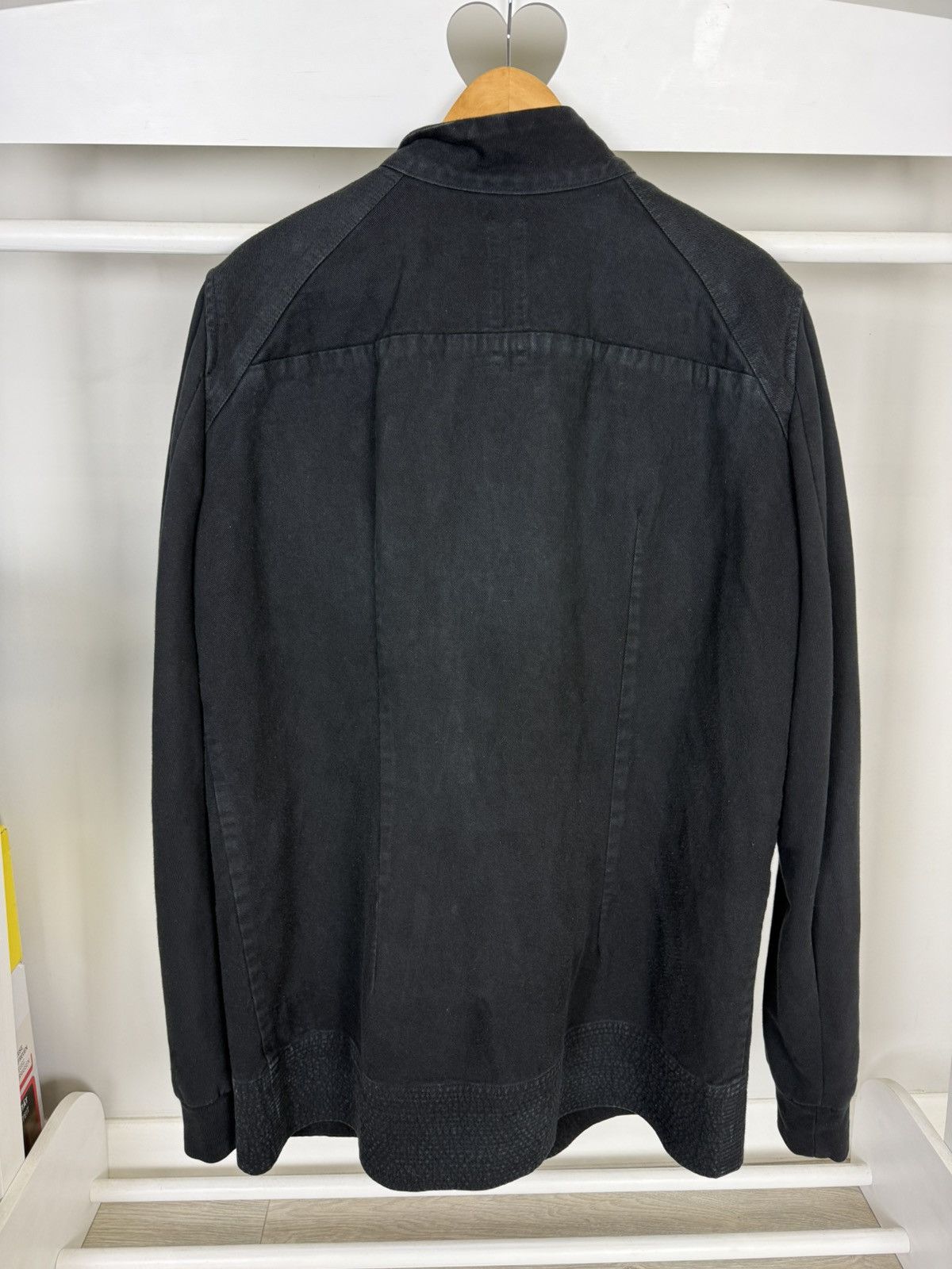 Rick Owens Drkshdw Rick Owens Drkshdw Garment Washed Cotton Prisoner Jacket Size US XL / EU 56 / 4 - 4 Thumbnail