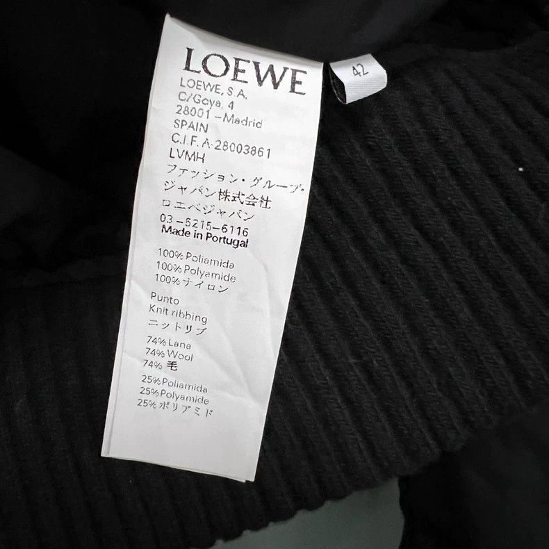 Loewe LOEWE Tubular pottery stamp logo jacket Size XS / US 0-2 / IT 36-38 - 4 Thumbnail