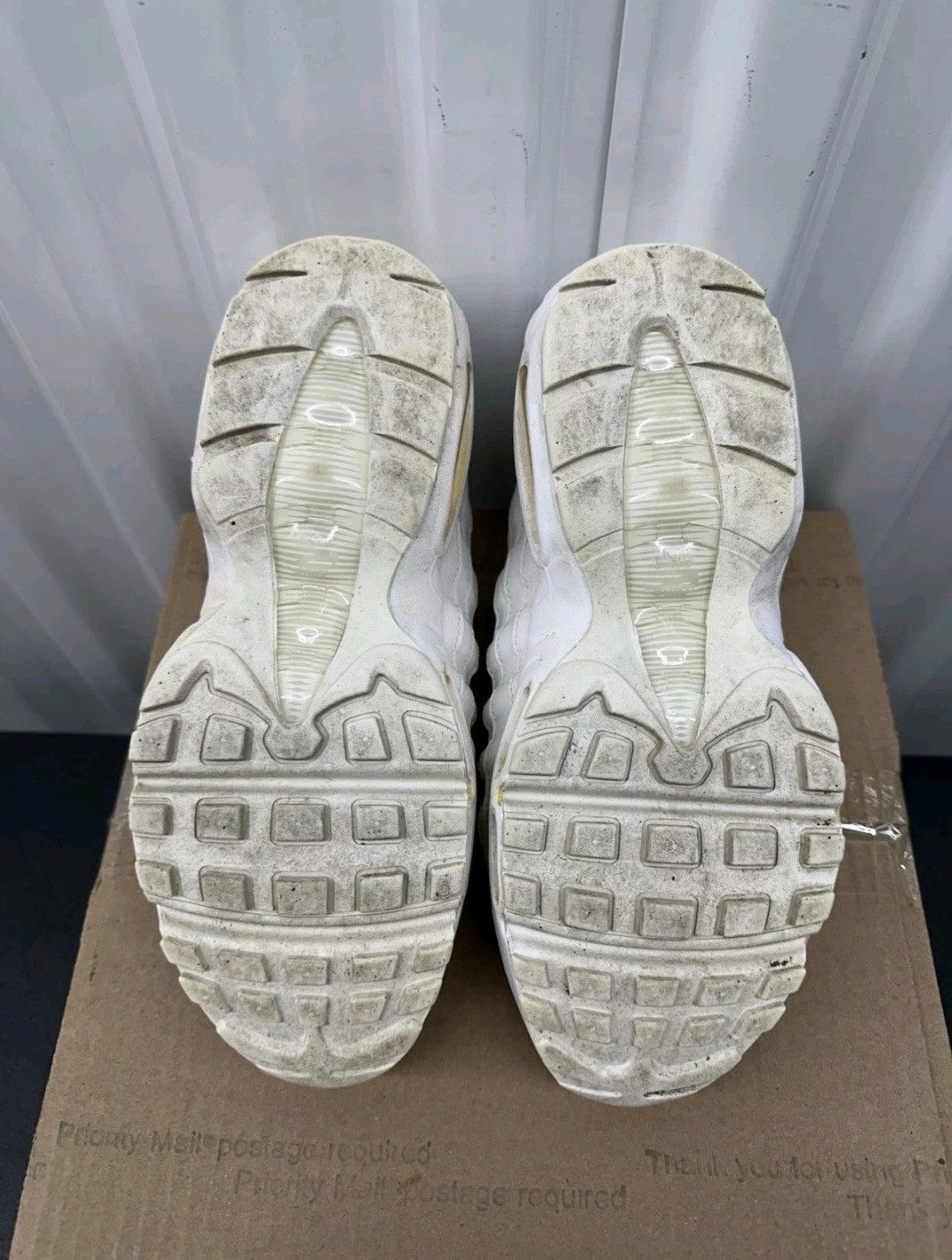 Nike Nike Air Max 95 Recraft Triple White CJ3906100 Size 6.5Y Size US 6.5 / EU 39-40 - 6 Thumbnail