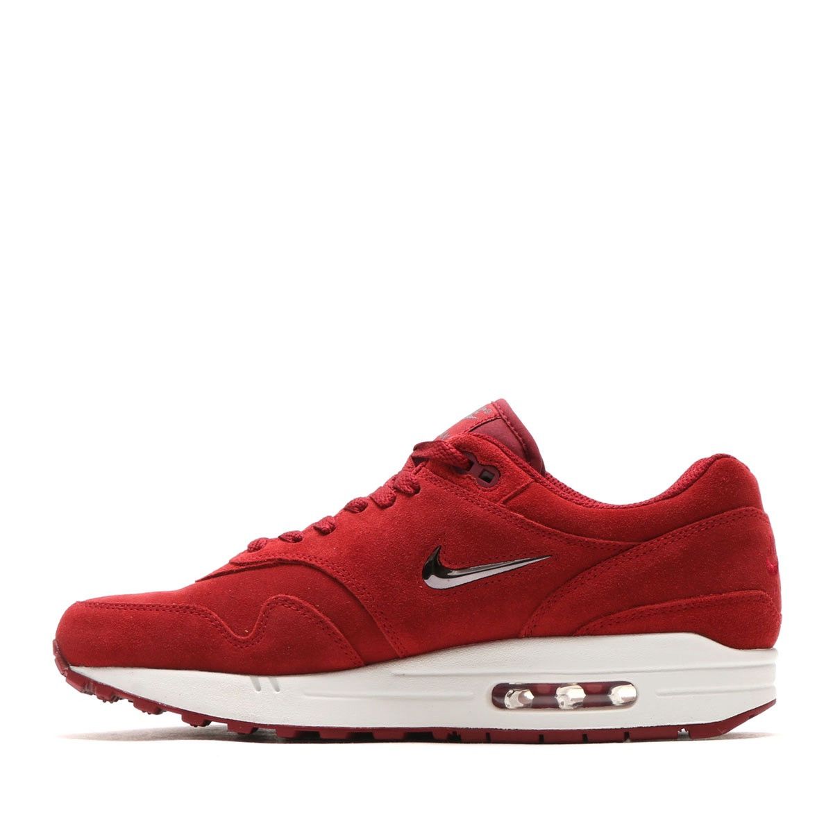Nike Nike Air Max 1 Premium Jewel Team Red Size 10.5 918354-600 Size US 10.5 / EU 43-44 - 13 Thumbnail
