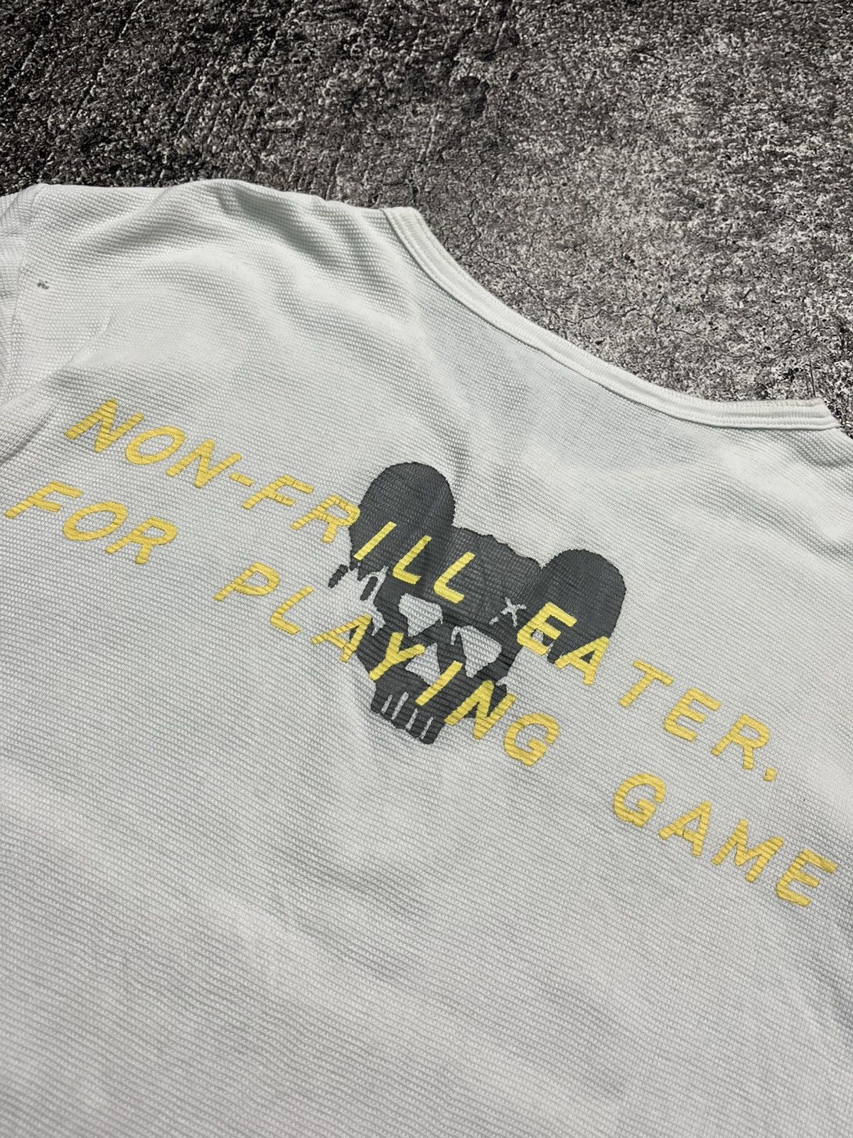 PPFM PPFM Skull Non-Frill Eater For Playing Game White T-Shirts Size US M / EU 48-50 / 2 - 2 Thumbnail