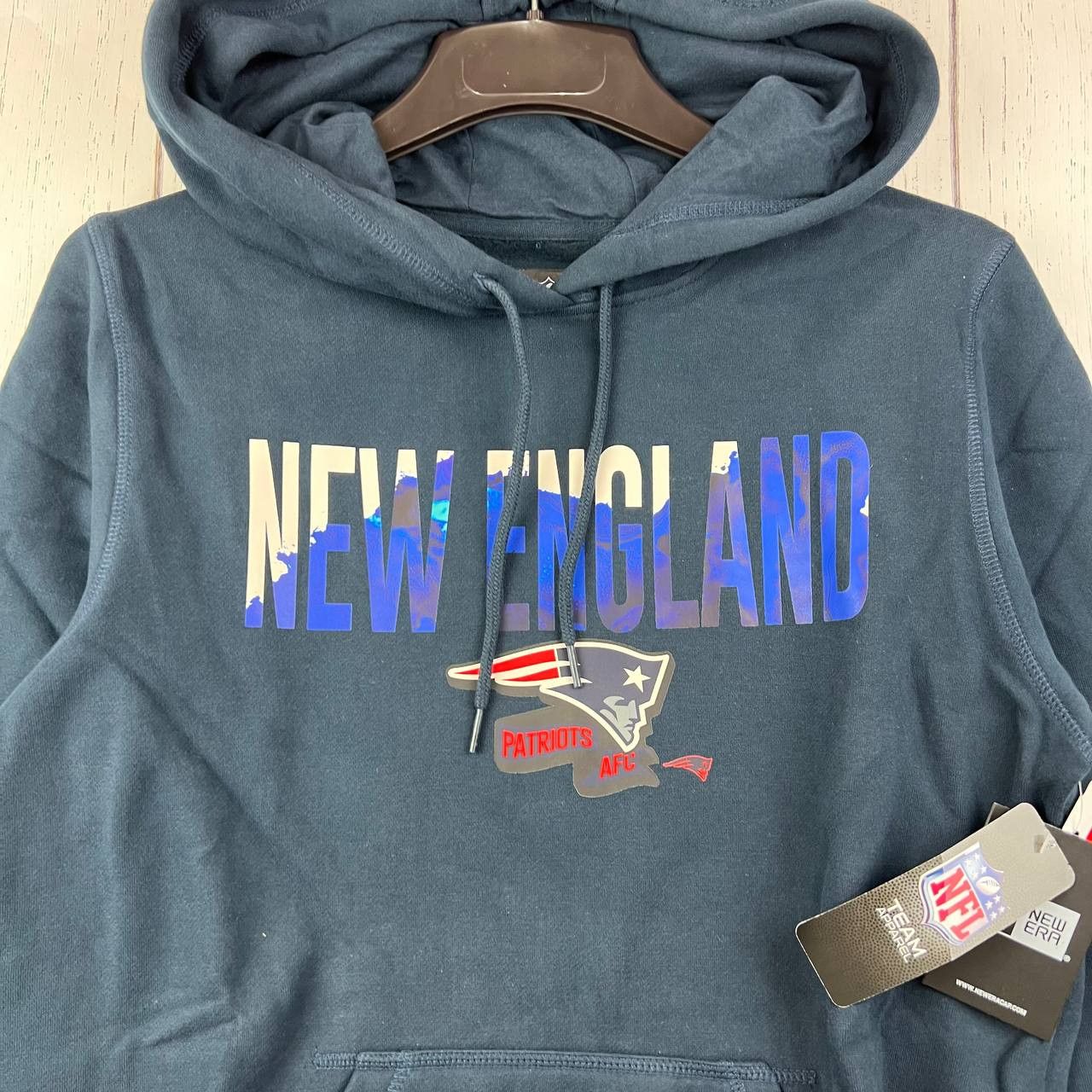 New Era New England Patriots NFL Medium New Era Pullover Hoodie Men Size US M / EU 48-50 / 2 - 3 Thumbnail