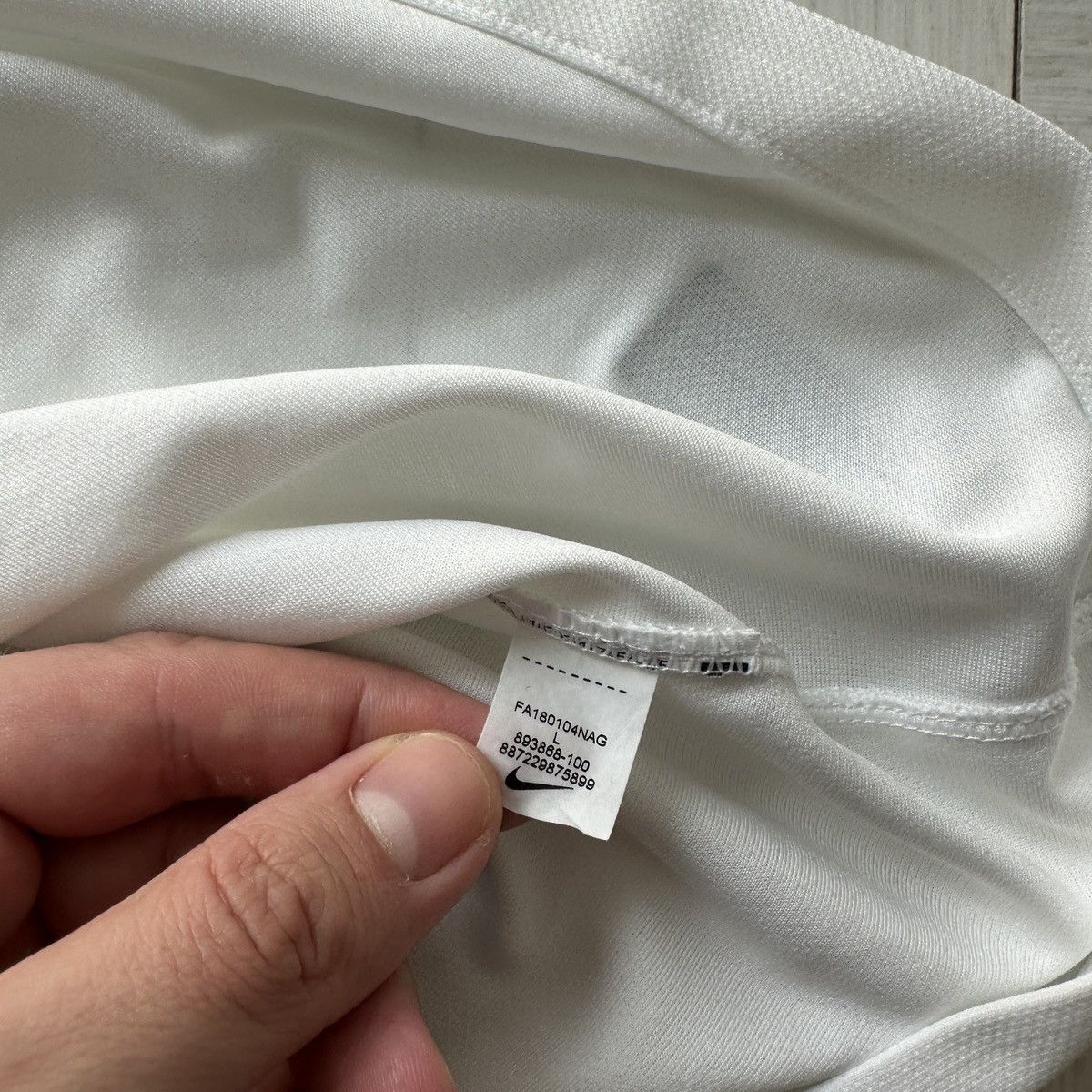 Other England x Nike Football jersey 2018 Home white size L y2k Size US L / EU 52-54 / 3 - 8 Thumbnail