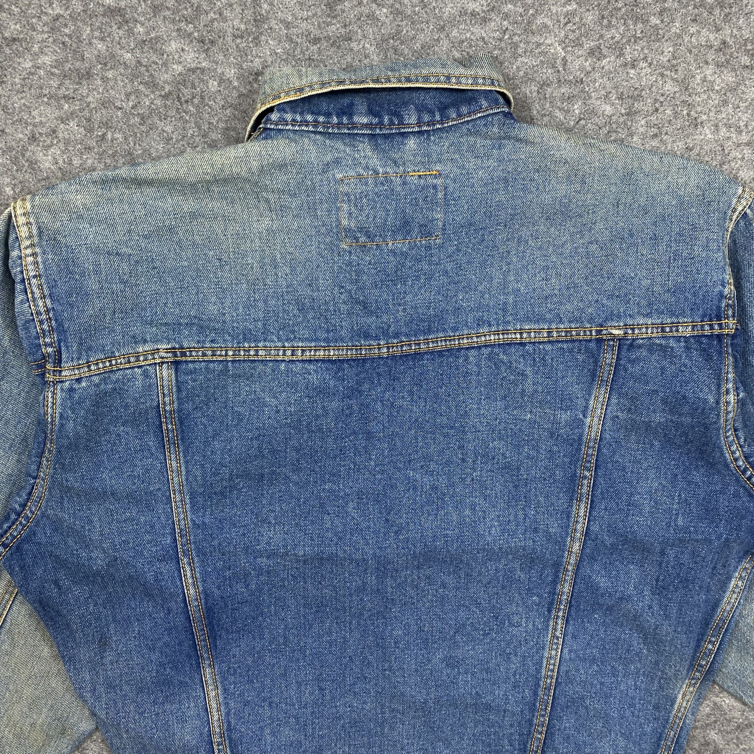 Japanese Brand Vintage 90s Anecdote Homme French's Pride Denim Trucker-J599 Size US L / EU 52-54 / 3 - 10 Thumbnail
