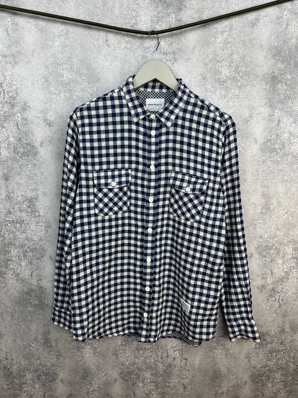 Norse Projects Norse Projects Villads Check Shirt SS/11 Button Up LS Size US S / EU 44-46 / 1 - 1 Thumbnail