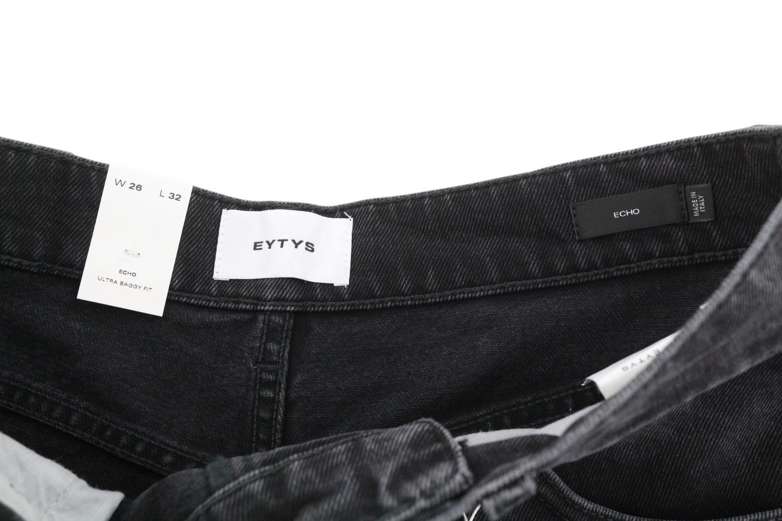 Eytys ECHO SULPHUR ULTRA BAGGY W26/L32 Black Faded RRP370 89320 Size 26" / US 2 / IT 38 - 11 Thumbnail