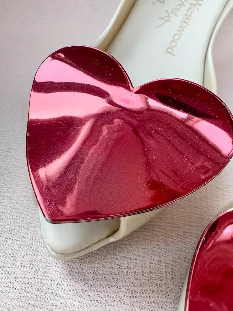 Vivienne Westwood Vivienne Westwood Red Heart High Heels Size US 8.5 / IT 38.5 - 7 Thumbnail