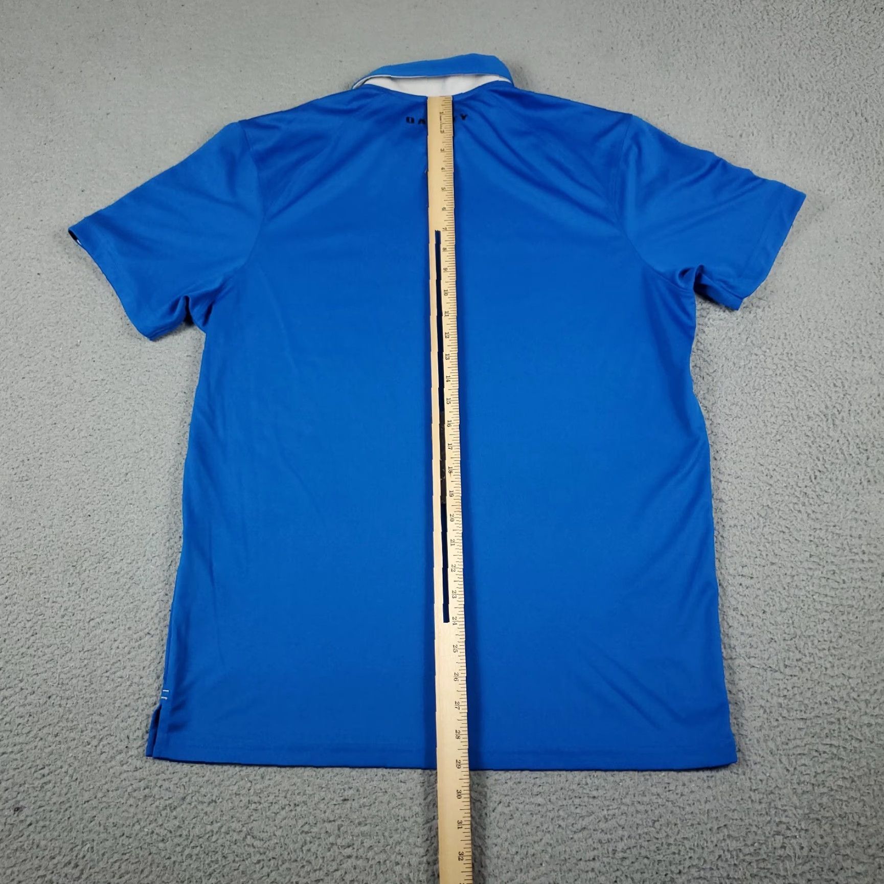 Oakley Oakley Polo Shirt Mens Large Blue Golf Casual Short Sleeve Adult Size US L / EU 52-54 / 3 - 3 Thumbnail