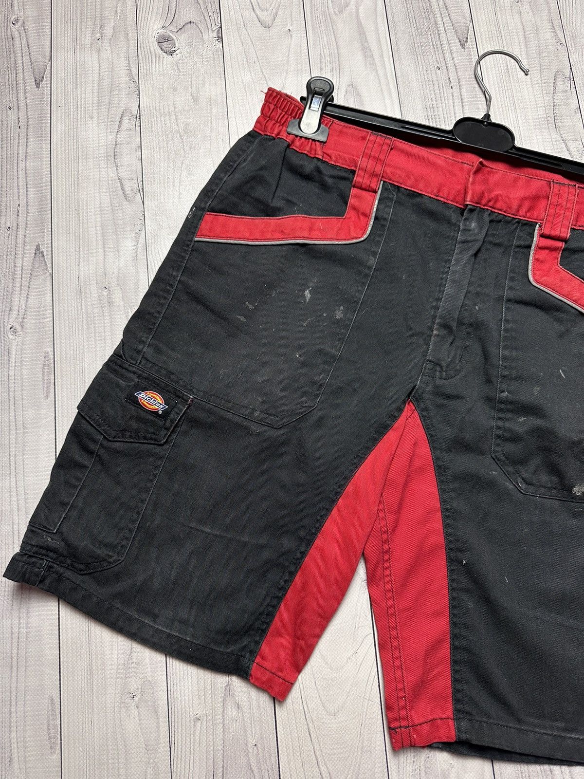 Dickies × Vintage Vintage Dickies cargo shorts size M red line rare distressed Size US 32 / EU 48 - 4 Thumbnail