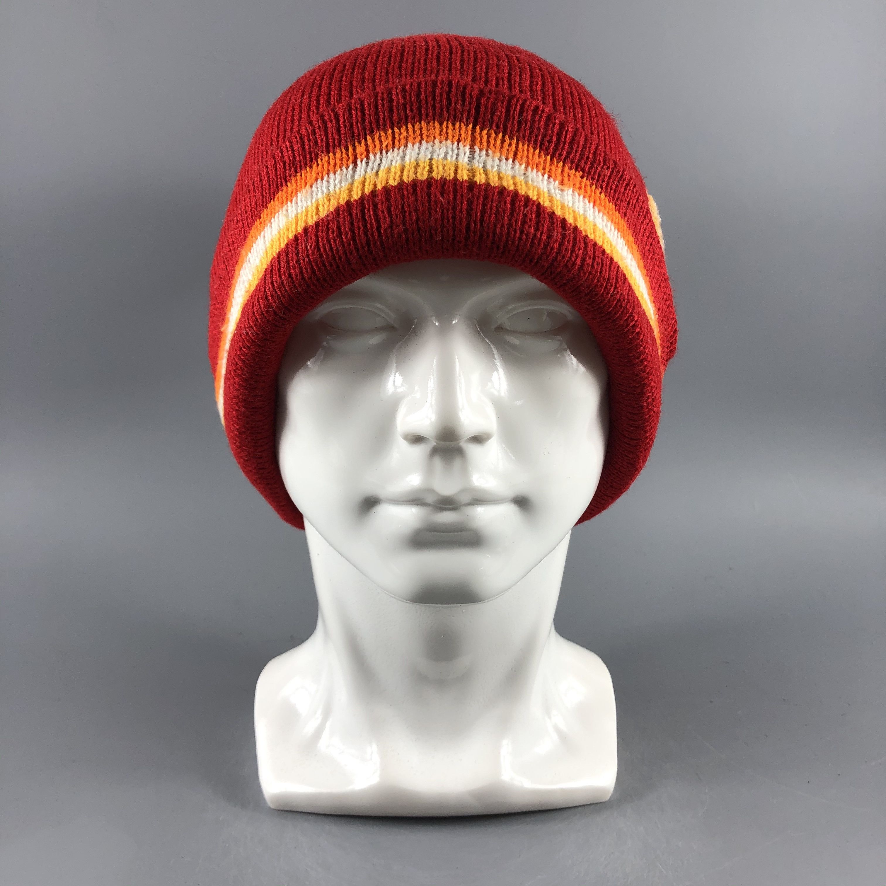 Mickey Mouse × Vintage Mickey Mouse Bobble Beanie Snow Hat Snow Cap -D263 Size ONE SIZE - 10 Thumbnail