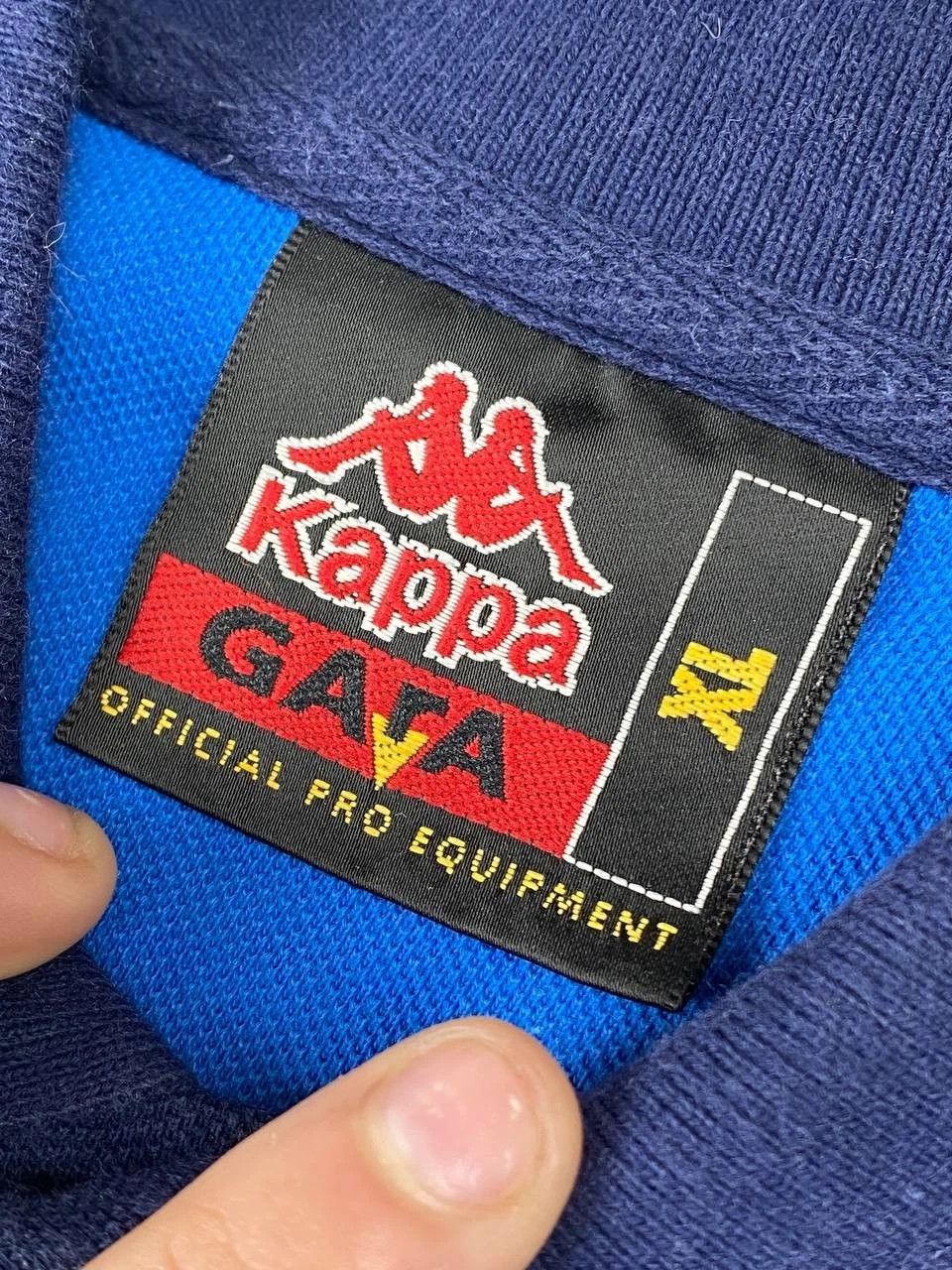 Kappa Vintage Kappa Italy Soccer Polo Shirt 1999 2000 Size US XL / EU 56 / 4 - 7 Thumbnail