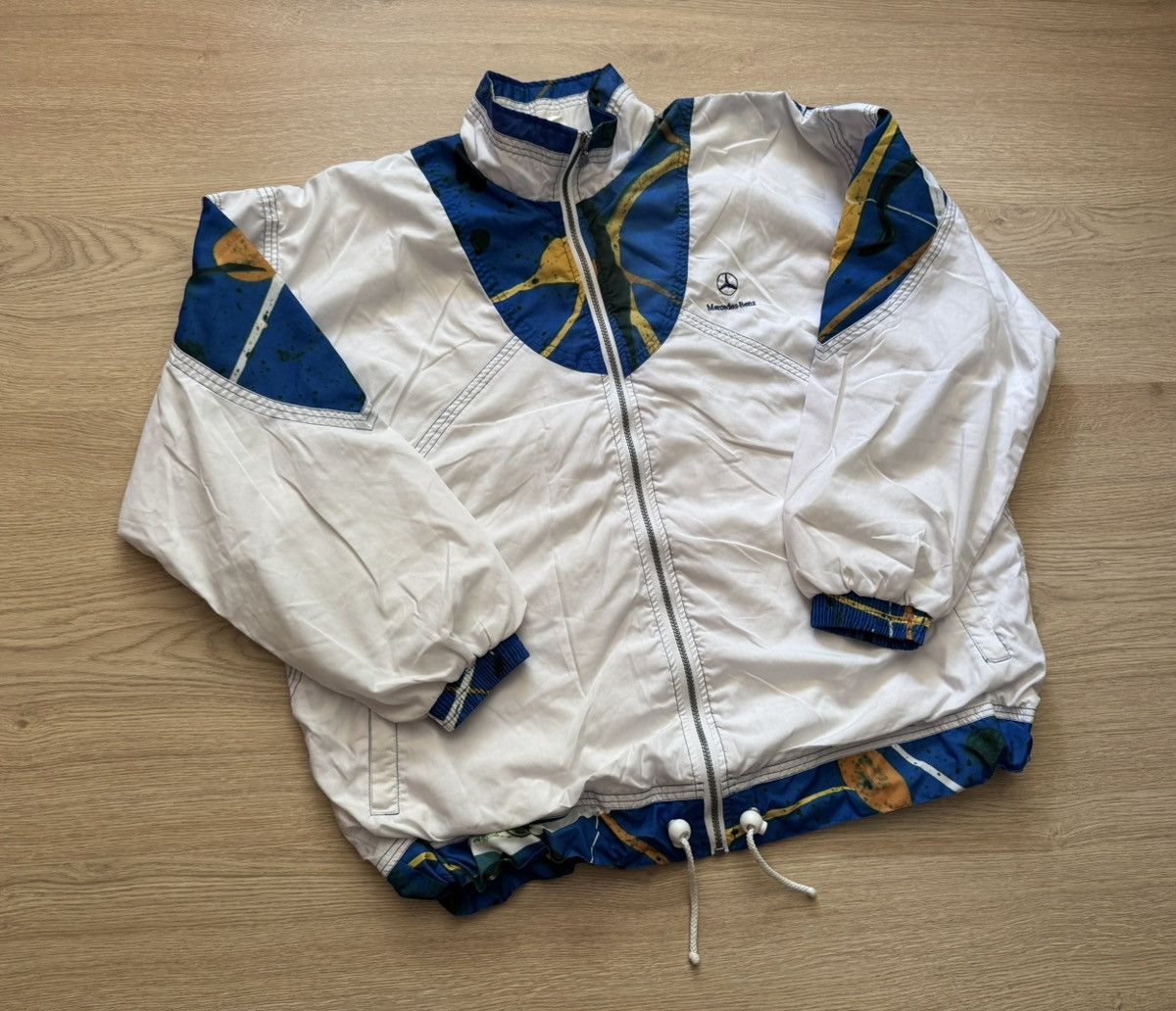 Mercedes-Benz Vintage 90-00’s Mercedes Benz y2k Formula 1 Racing Jacket Size US L / EU 52-54 / 3 - 1 Thumbnail