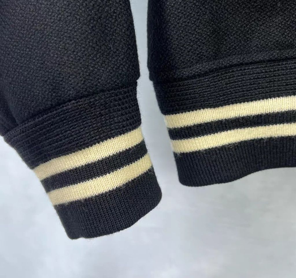 Yves Saint Laurent Saint Laurent Classic black and white Teddy jacket 2502-Ne Size US L / EU 52-54 / 3 - 5 Thumbnail