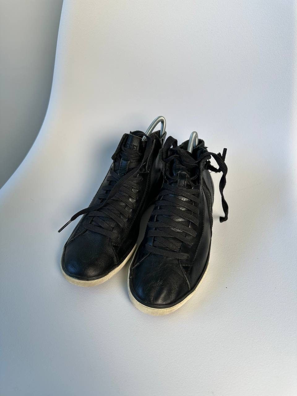Diesel × Vintage Crazy Leather Diesel Shoes Avant Garde Size US 7 / IT 37 - 5 Thumbnail