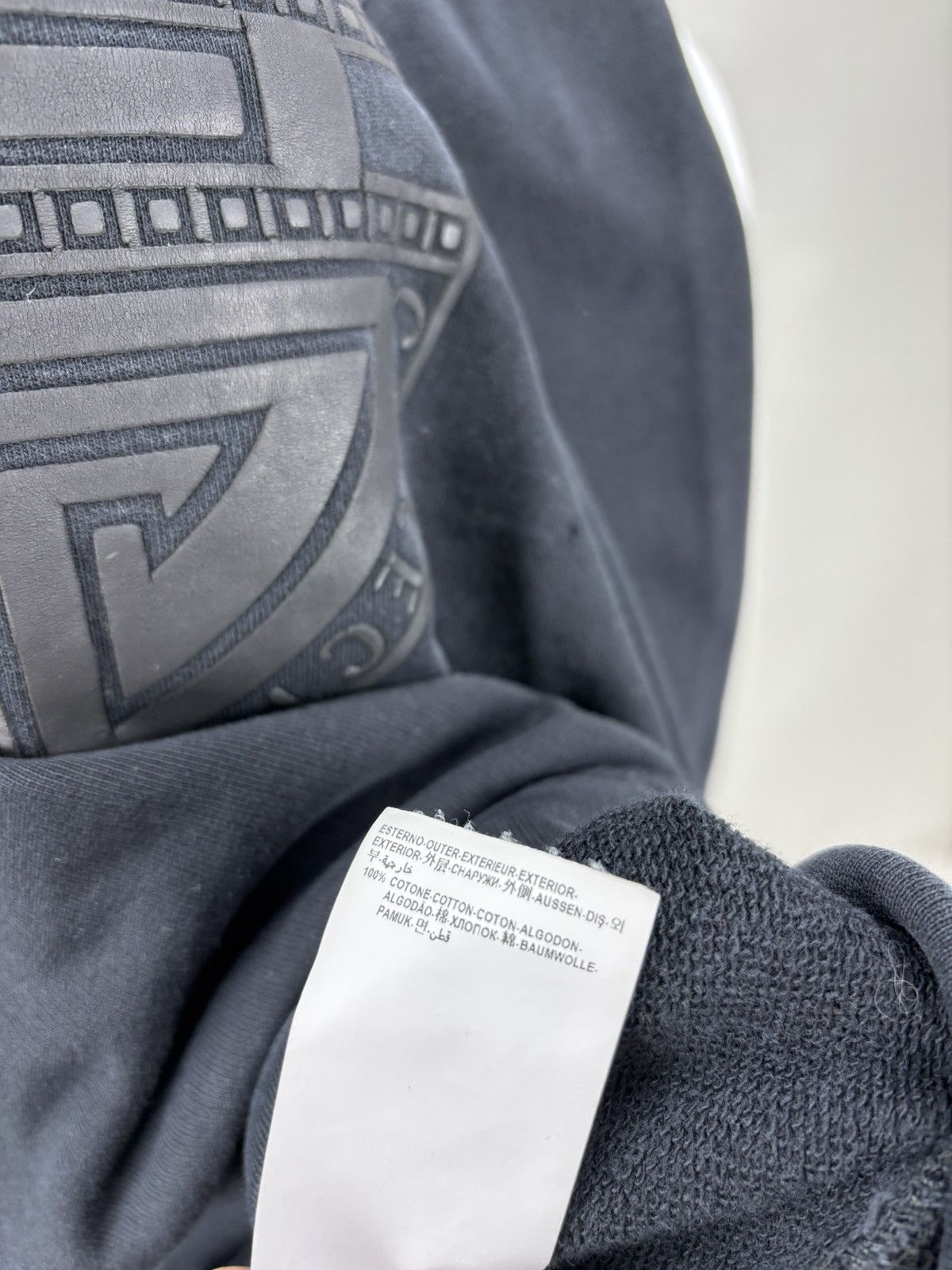 Designer × Versace Mens sweatshirt Versace Collection Size S Color Black Size US S / EU 44-46 / 1 - 12 Thumbnail