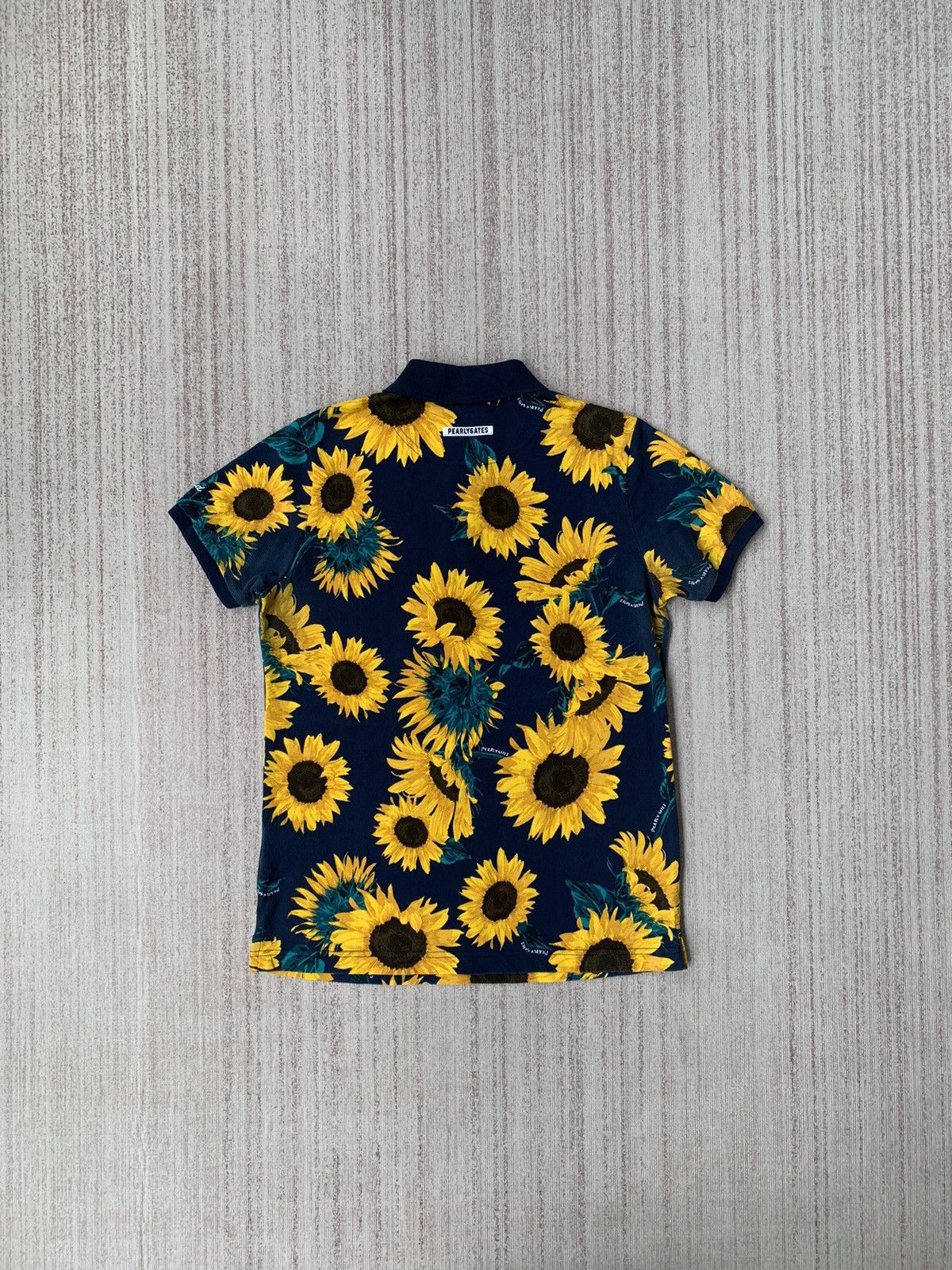 Other Pearly Gates Golf Sunflower Polo Shirt Size M / US 6-8 / IT 42-44 - 2 Thumbnail