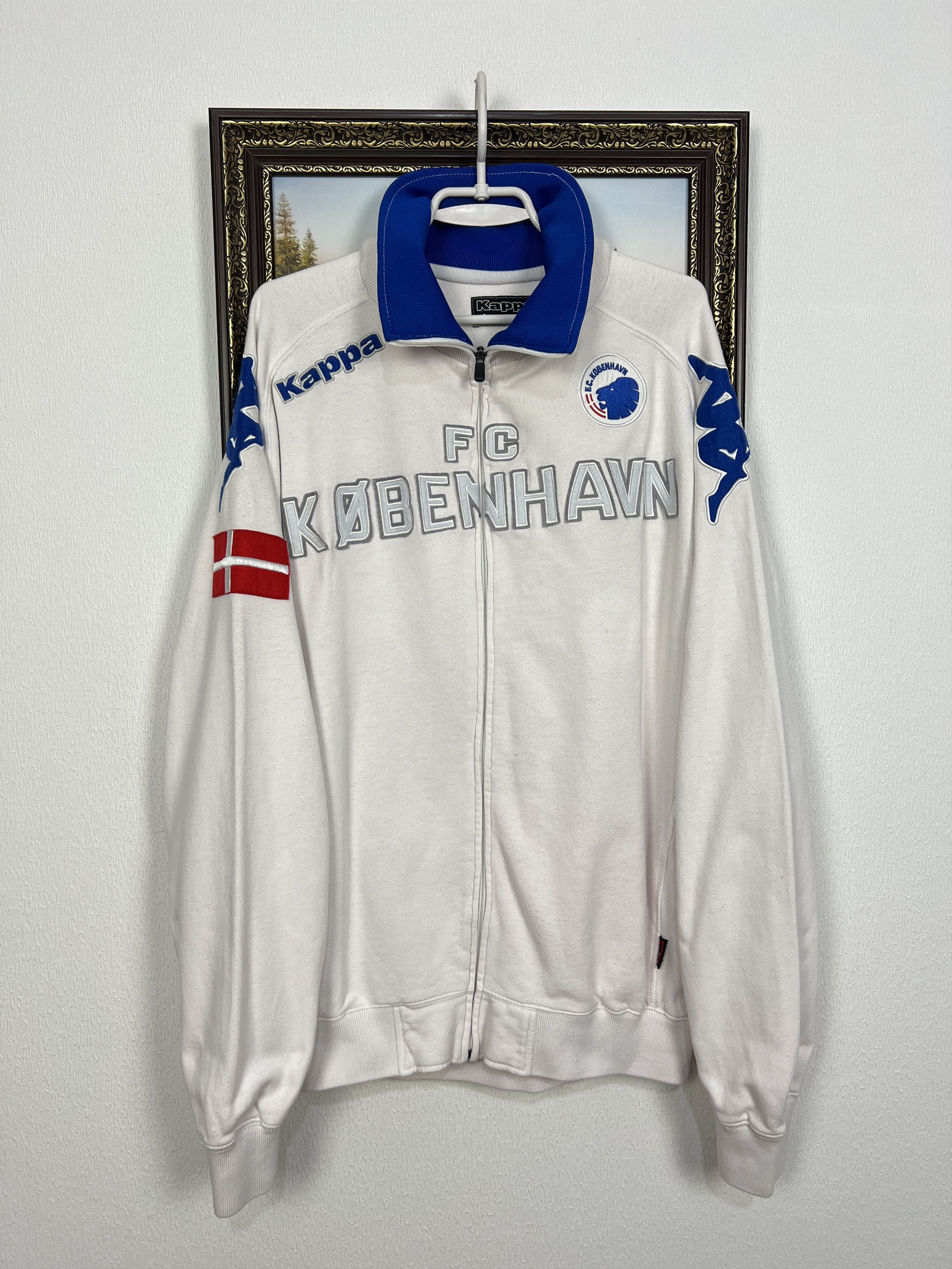 Kappa Copenhagen Football Jacket Track Top Train Sweatshirt Size US XXL / EU 58 / 5 - 1 Thumbnail