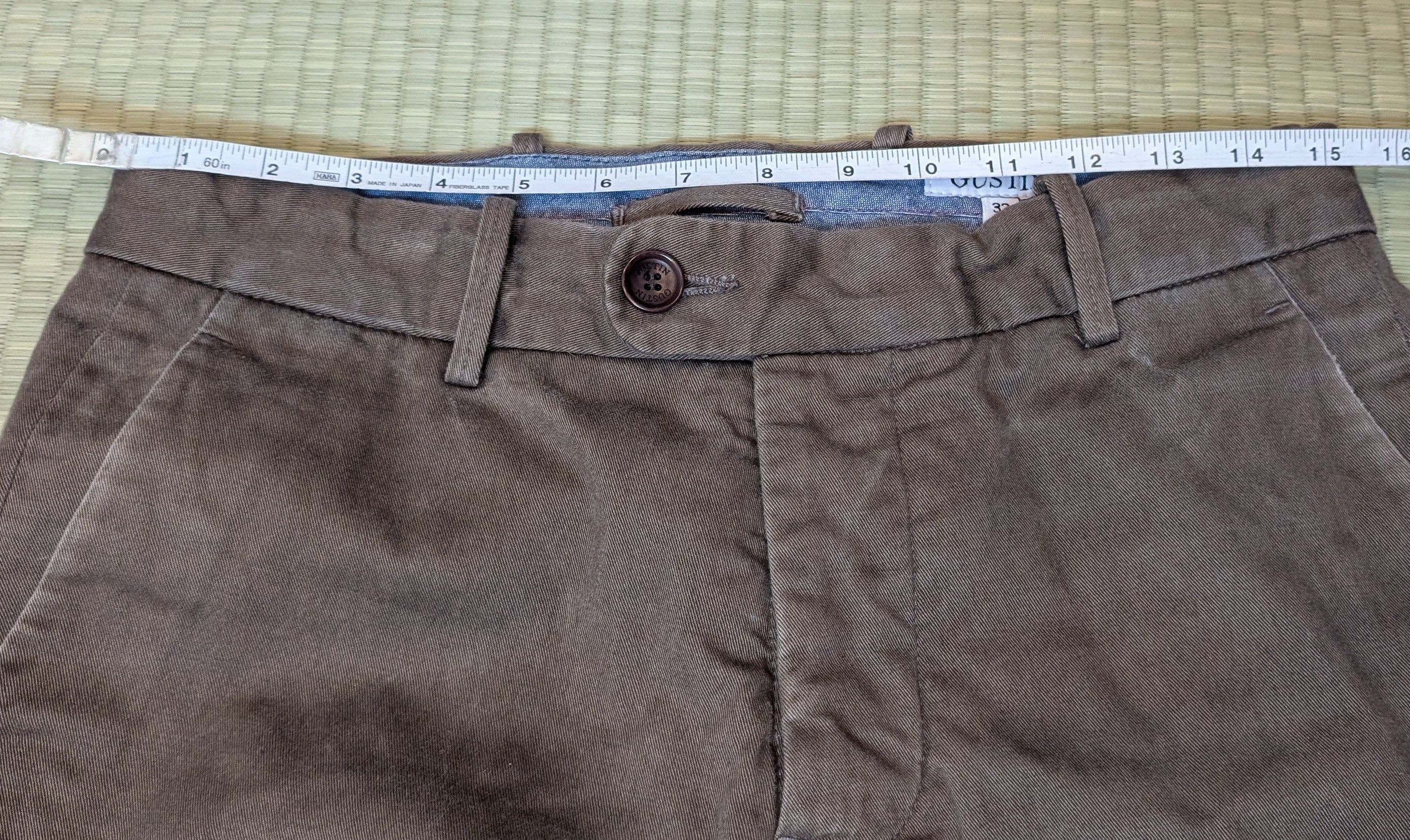 Gustin Gustin #3 Japan Brown Chinos Slim Fit Men's Size 32 Size US 32 / EU 48 - 5 Thumbnail