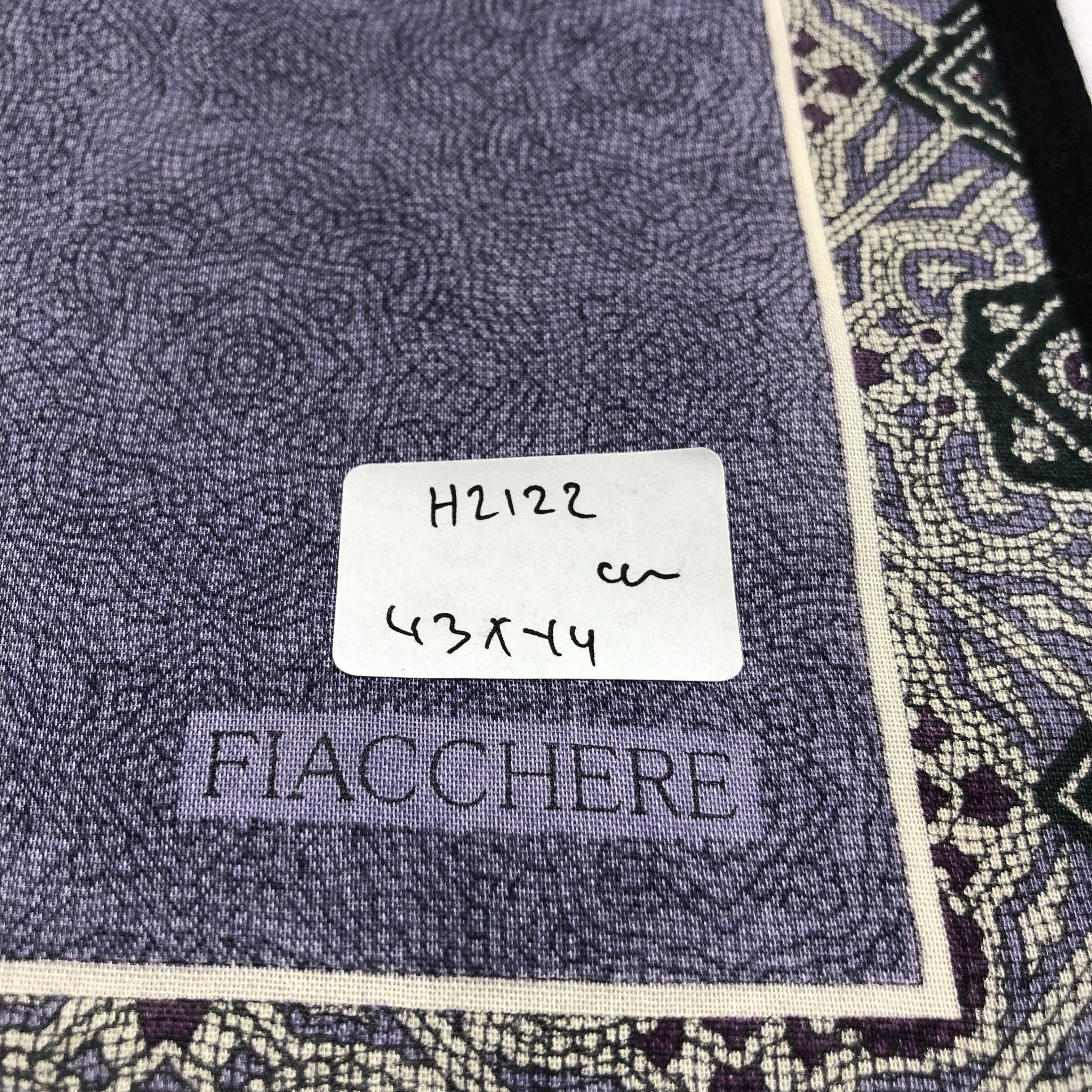 Vintage Fiacchere Handkerchief Neckerchief Bandana H2122 Size ONE SIZE - 6 Thumbnail
