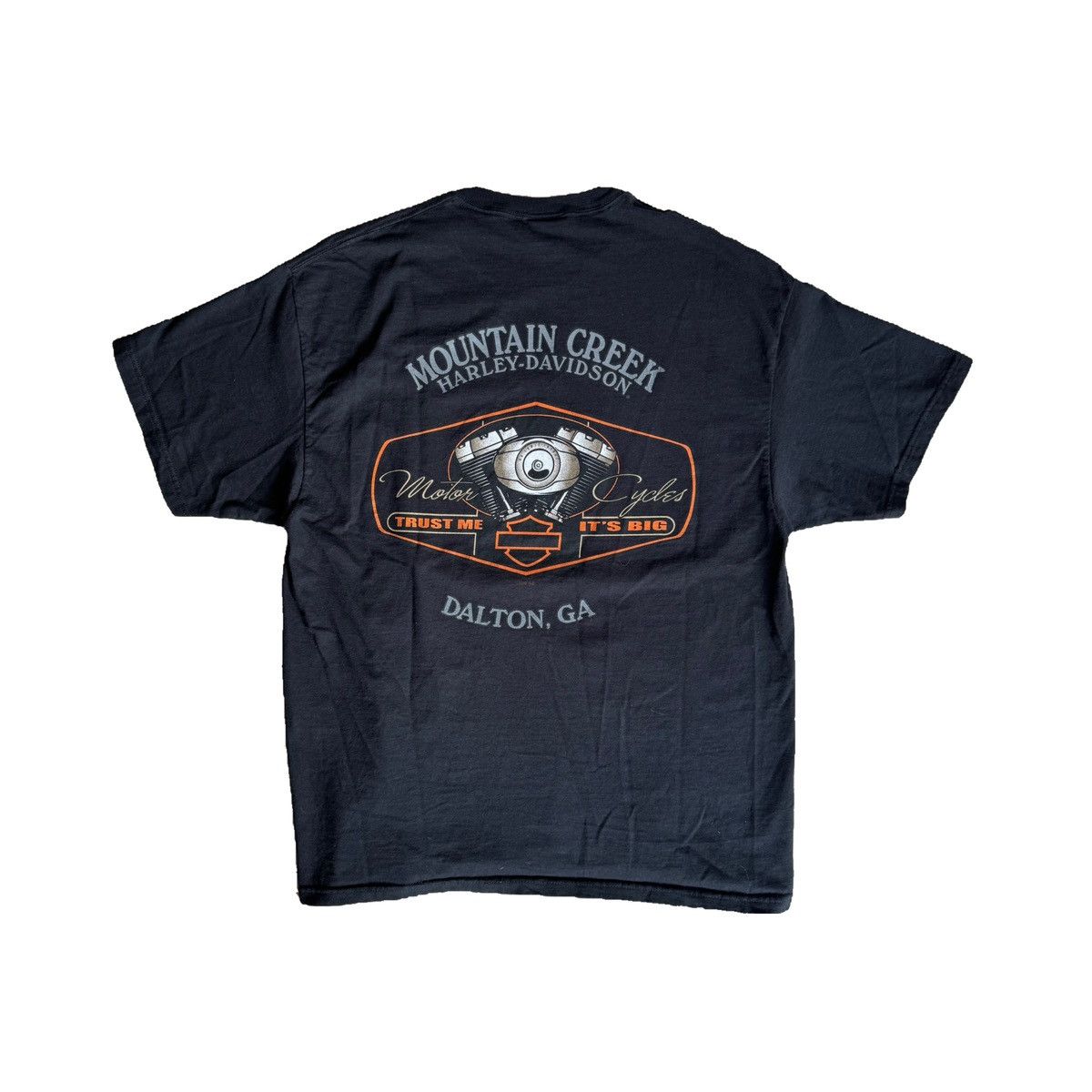 Harley Davidson Harley-Davidson Faded American Flag Tee Size US XL / EU 56 / 4 - 5 Thumbnail