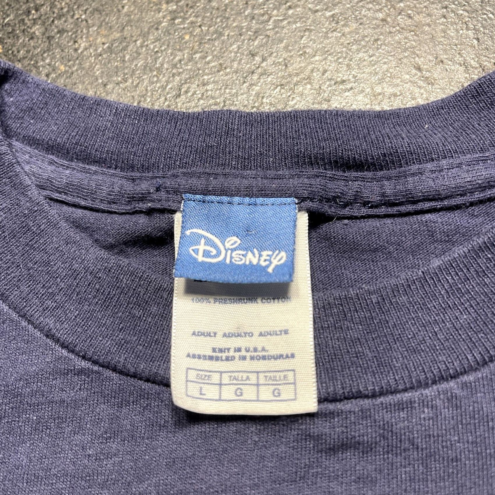 Disney VINTAGE Disney Dreams California Short Sleeve Graphic Print T-Shirt Large Men Blue Disney Mickey Mouse 90s Classic USA Shirt Size US L / EU 52-54 / 3 - 4 Thumbnail