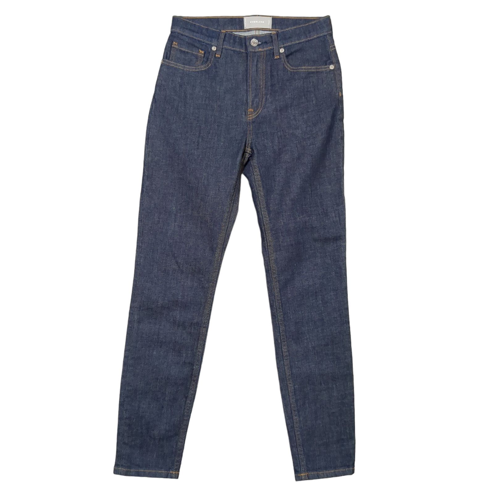 Everlane Everlane High Rise Dark Wash Slim Jeans Sz 27 Size 27" / US 4 / IT 40 - 1 Thumbnail