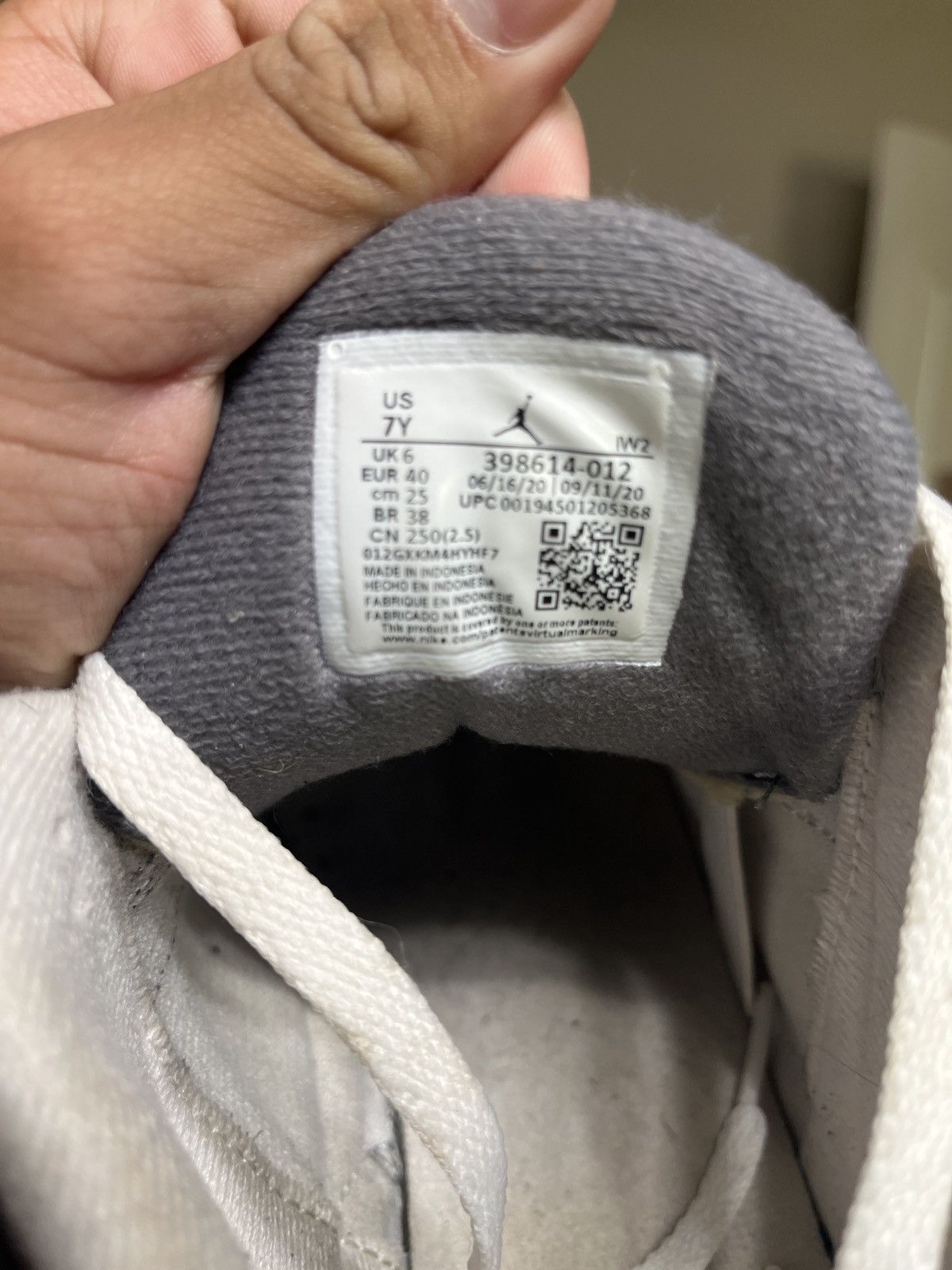 Jordan Brand Jordan 3 Cool Grey (gs) Size US 7 / EU 40 - 6 Thumbnail