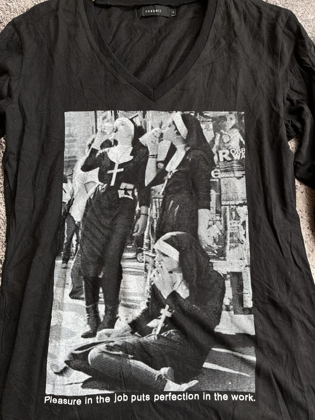 Japanese Brand Y2k Roshell ifsixwasnine long sleeve Size US L / EU 52-54 / 3 - 2 Thumbnail