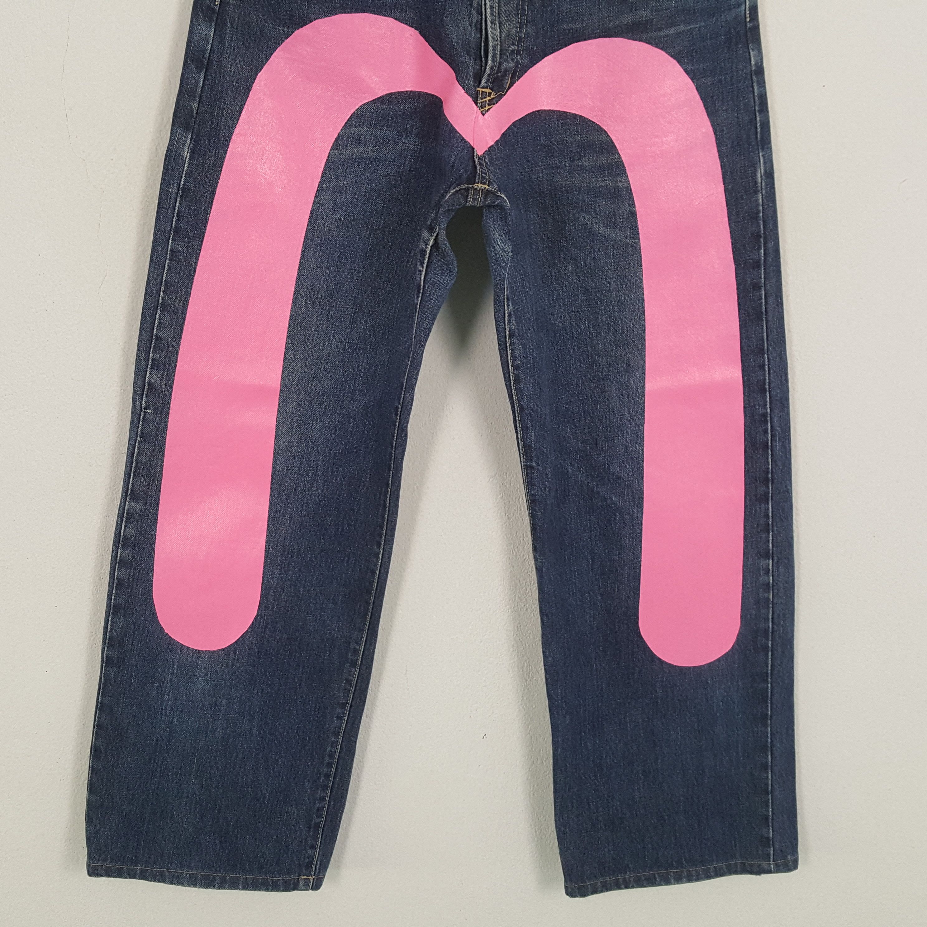 Evisu × Japanese Brand × Vintage EVISU Japanese Brand Streetwear Custom Daicock Jeans Size US 28 / EU 44 - 3 Thumbnail