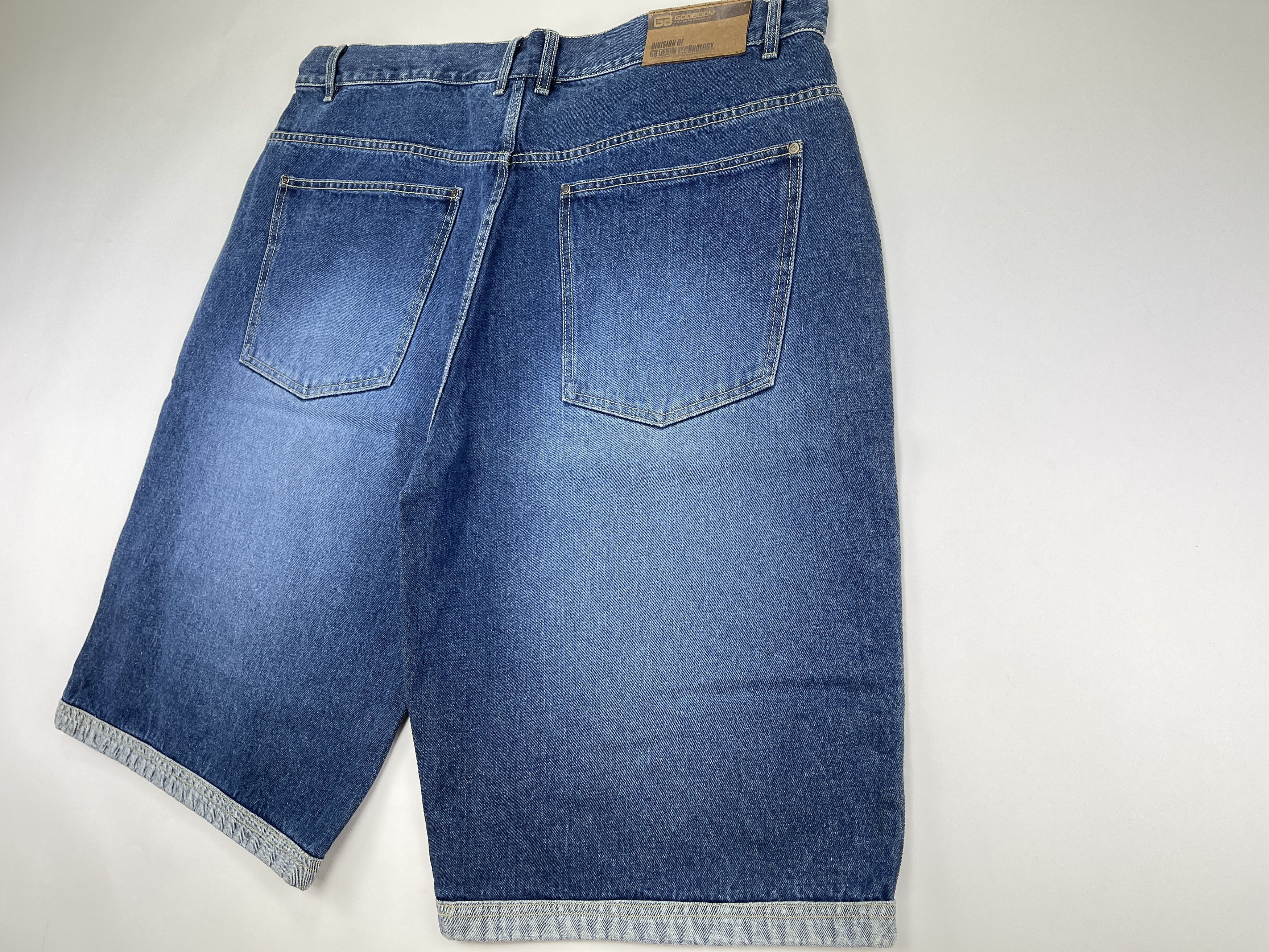 Vintage Godbody shorts, vintage jeans, 90s hip hop, 1990s baggy W 40 Size US 40 / EU 56 - 4 Thumbnail