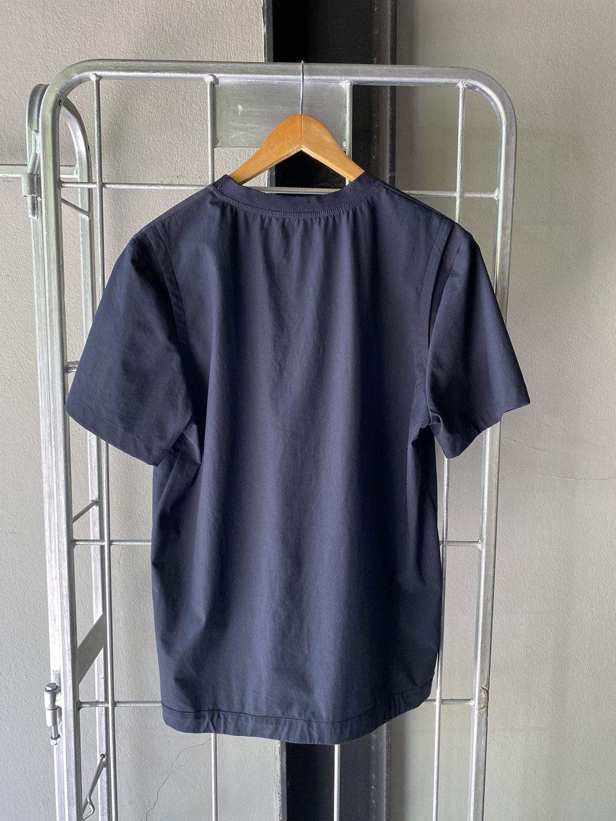 Lanvin LANVIN Dark Blue Crew Neck Short Sleeve Top Size US M / EU 48-50 / 2 - 12 Thumbnail