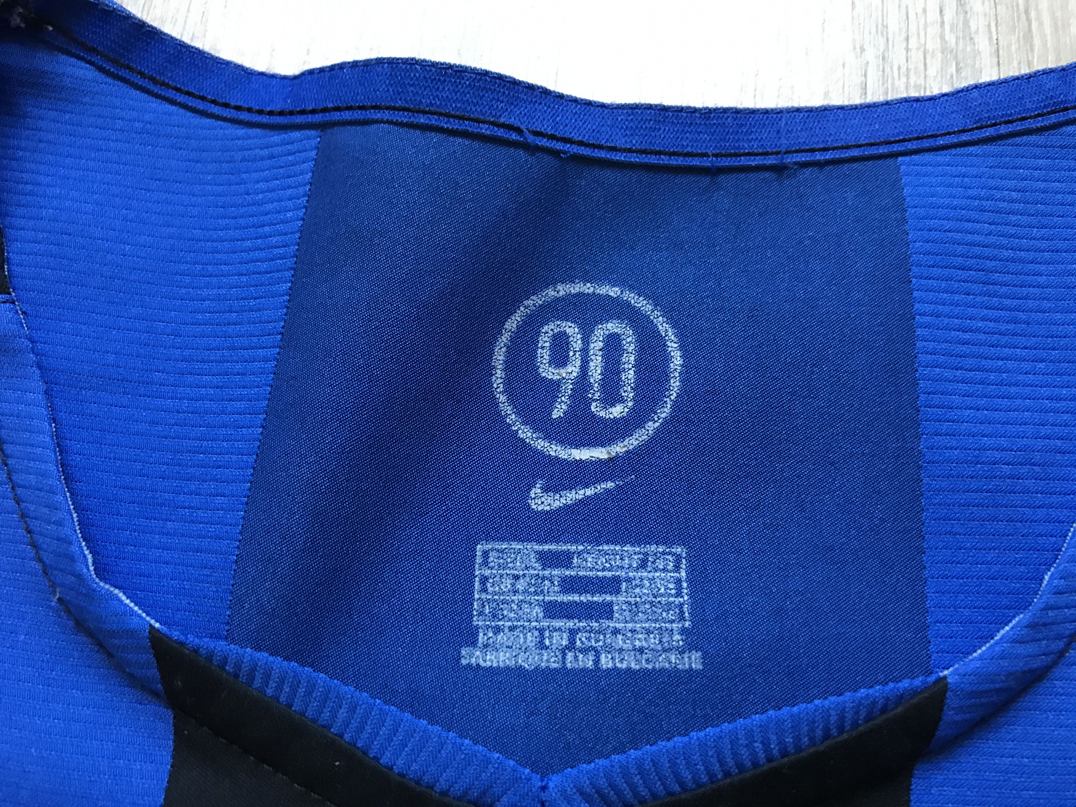 Nike Rare Nike Inter Milan Home Shirt 2004-2005 Size US L / EU 52-54 / 3 - 7 Thumbnail