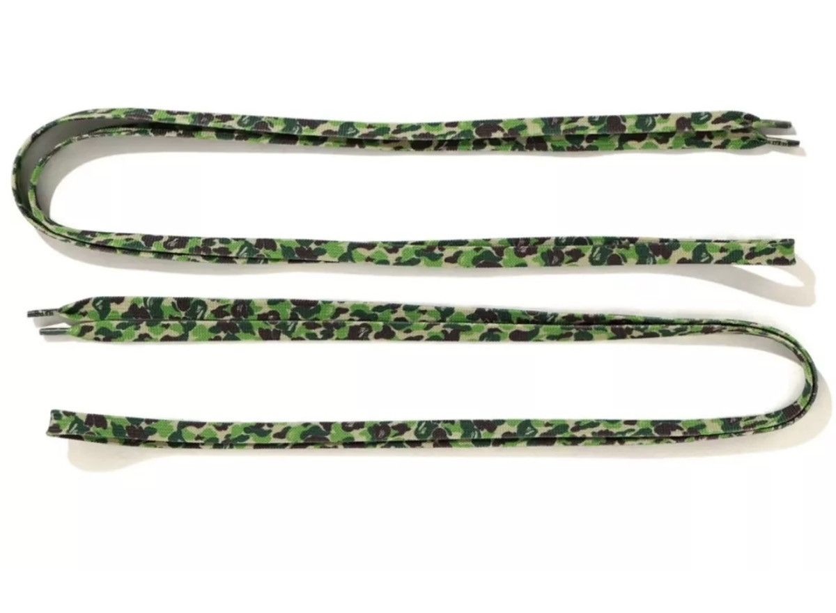 Bape BAPE ABC Camo Shoelaces Size ONE SIZE - 1 Thumbnail