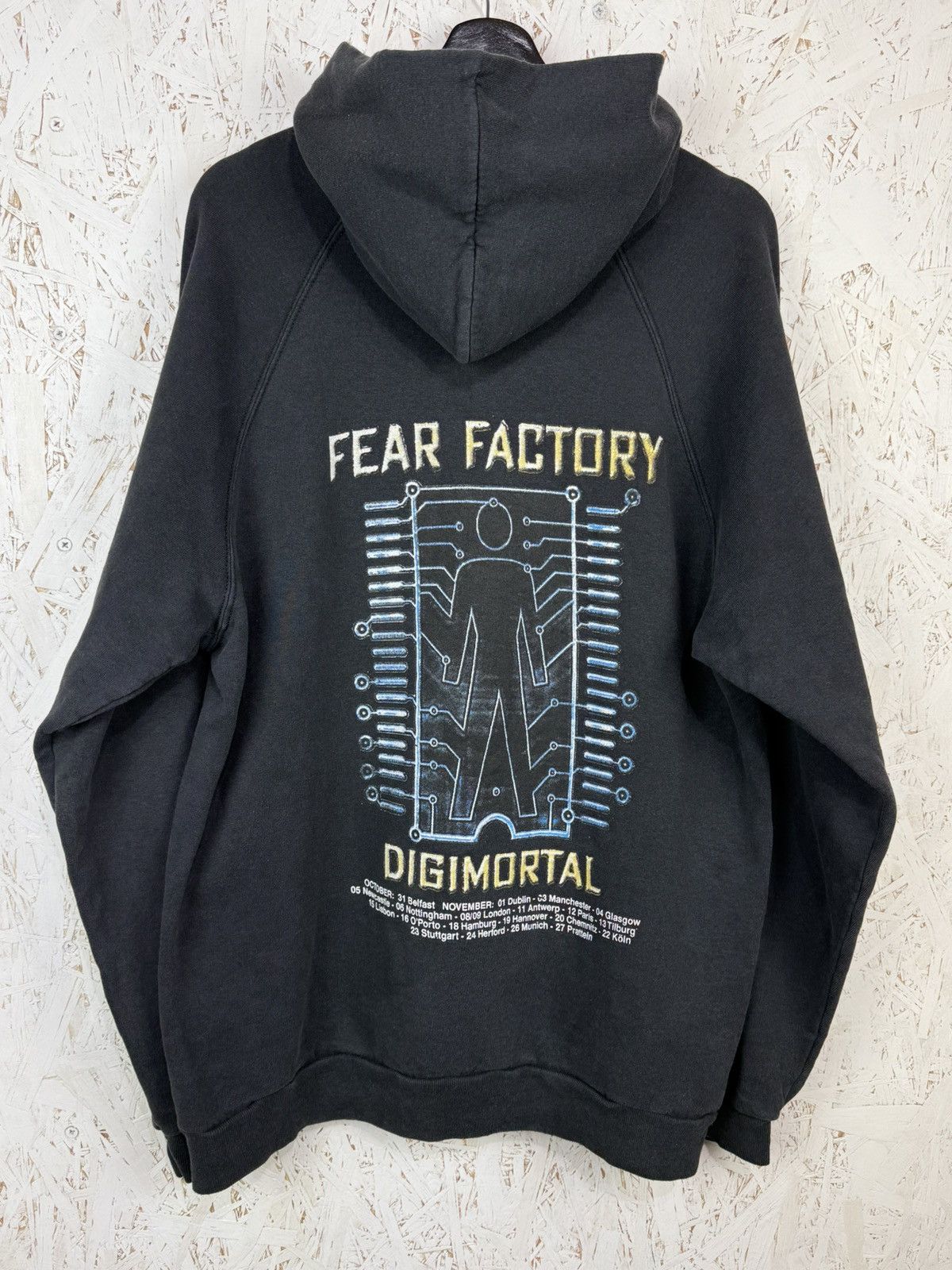 Band Tees Fear Factory 2001 Digimortal Tour Nu Metal Band Hoodie XL Size US XL / EU 56 / 4 - 5 Thumbnail