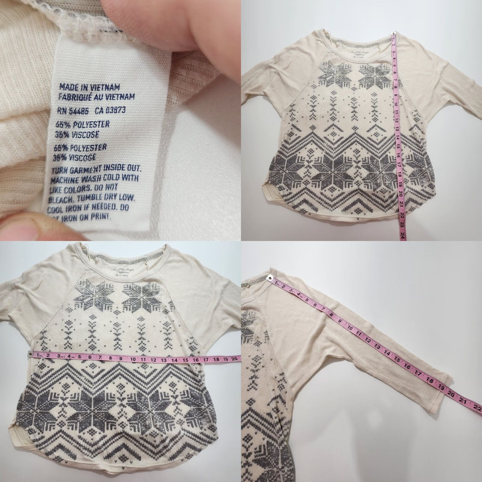 American Eagle Outfitters VINTAGE American Eagle Outfitters Ivory 
