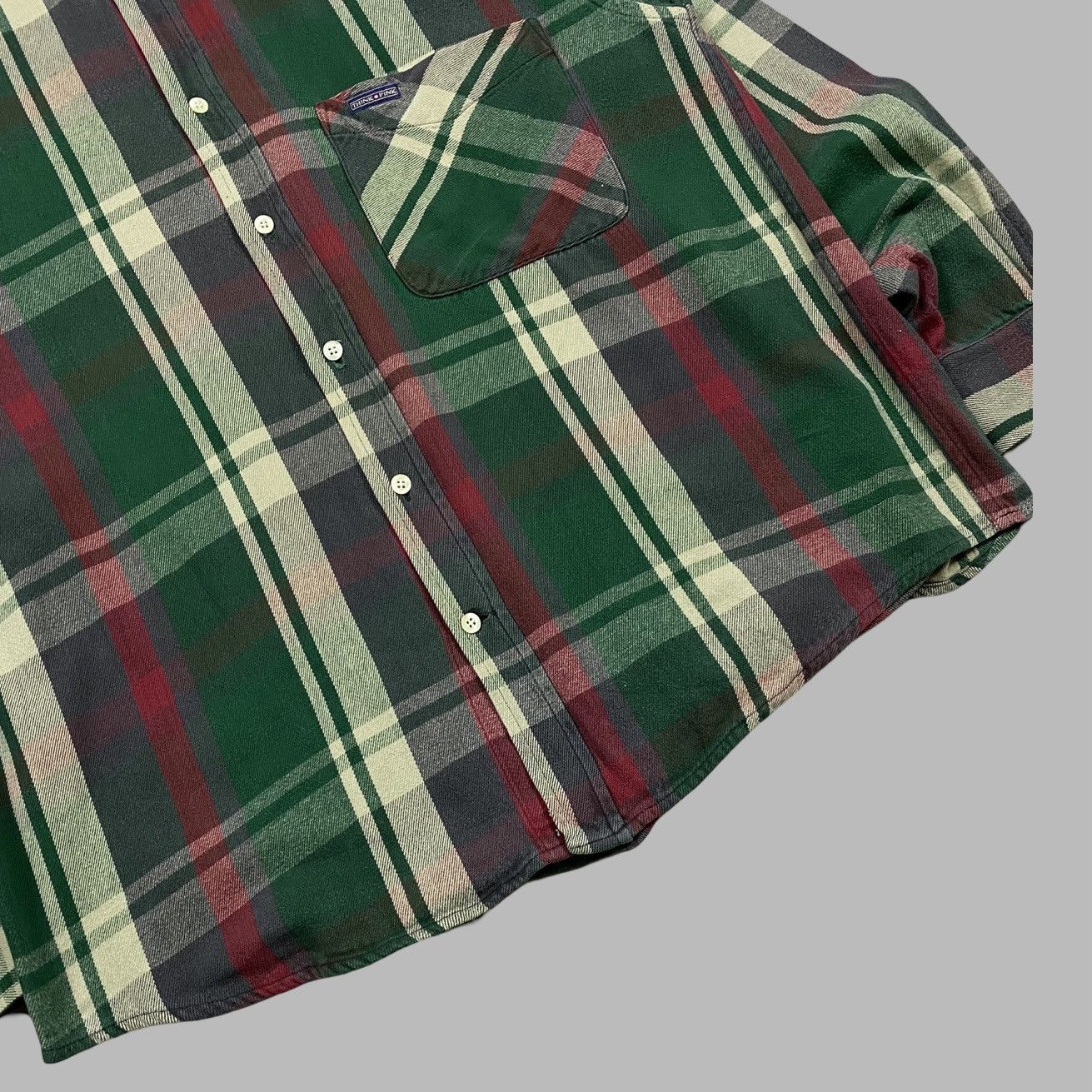 Other VNTG Think Pink Oversize Baggy Flannel Shirt Overshot Size US L / EU 52-54 / 3 - 5 Thumbnail