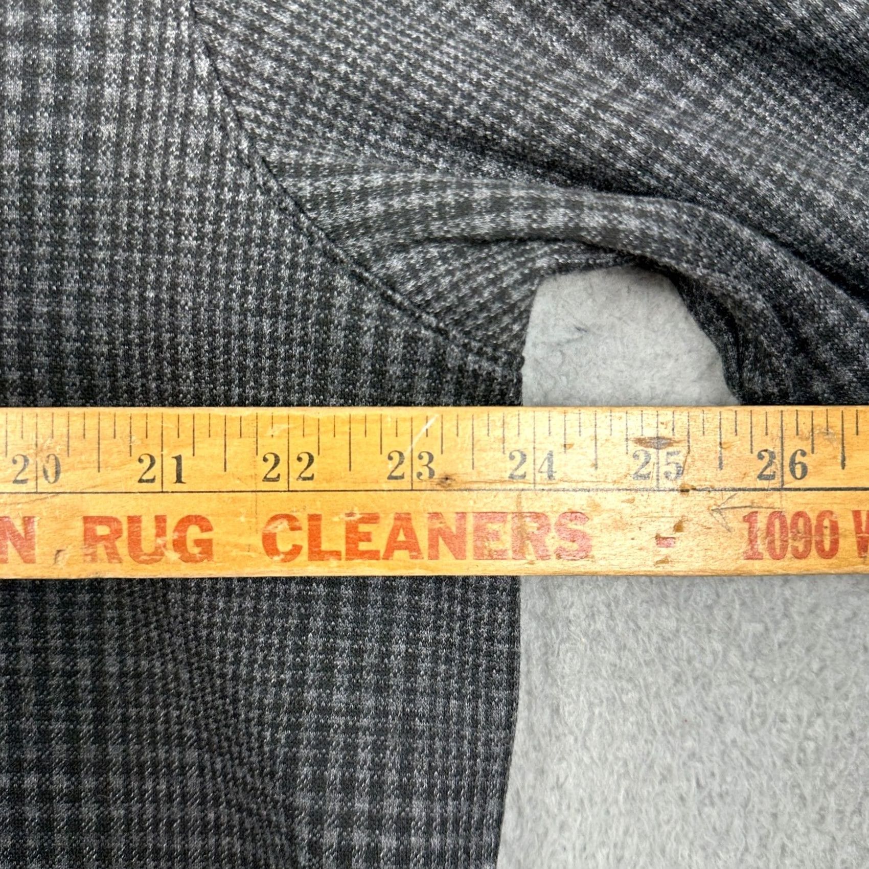 Vintage VRST Shirt Men Large Gray Glen Plaid Stretch Pocket Casual Button Up Flannel EUC Size US L / EU 52-54 / 3 - 6 Thumbnail
