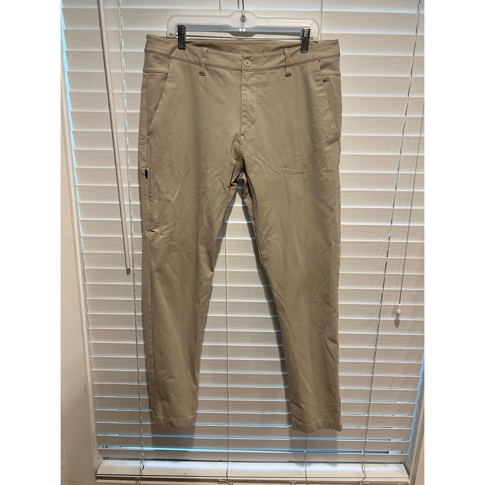 BYLT Premium Basics BYLT Everyday Pant 2.0 Mens XL Khaki Casual Comfort Walking Size US 38 / EU 54 - 1 Thumbnail