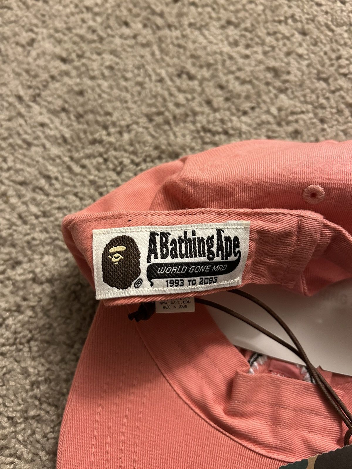 Bape BAPE Tiger Shark Face PONR Dad Hat Size ONE SIZE - 8 Thumbnail