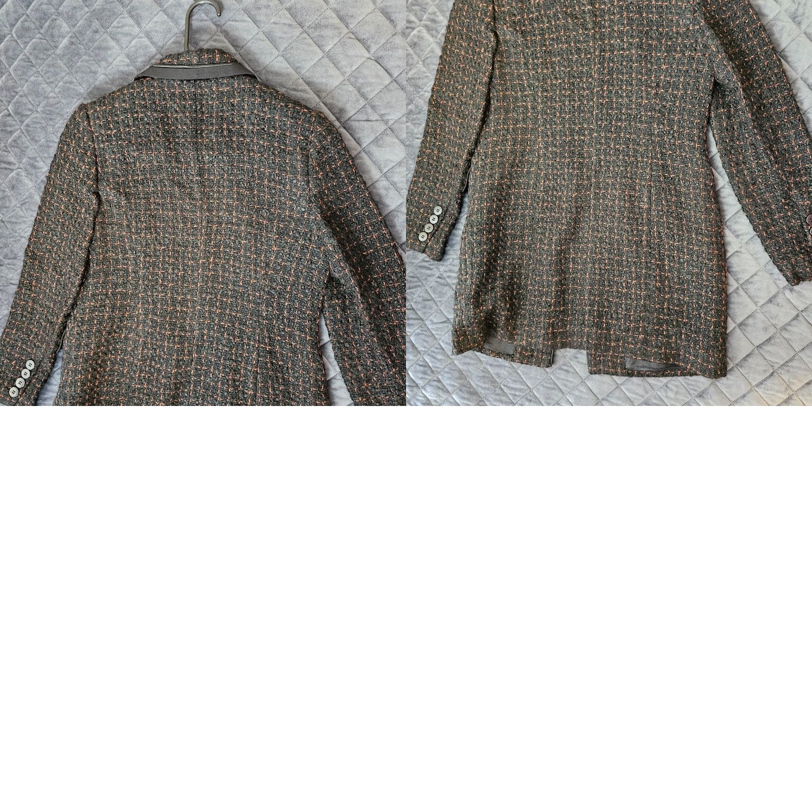 Vintage Grace Dane Lewis Petites Cardigan Knit Button Front Geometric Geometric Pattern Black XS? No size 2P Size XS / US 0-2 / IT 36-38 - 8 Thumbnail